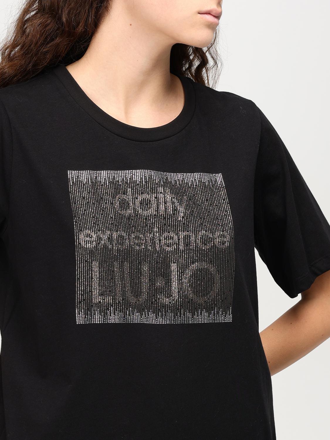 LIU JO T-SHIRT: T-shirt woman Liu Jo, Black - Img 3