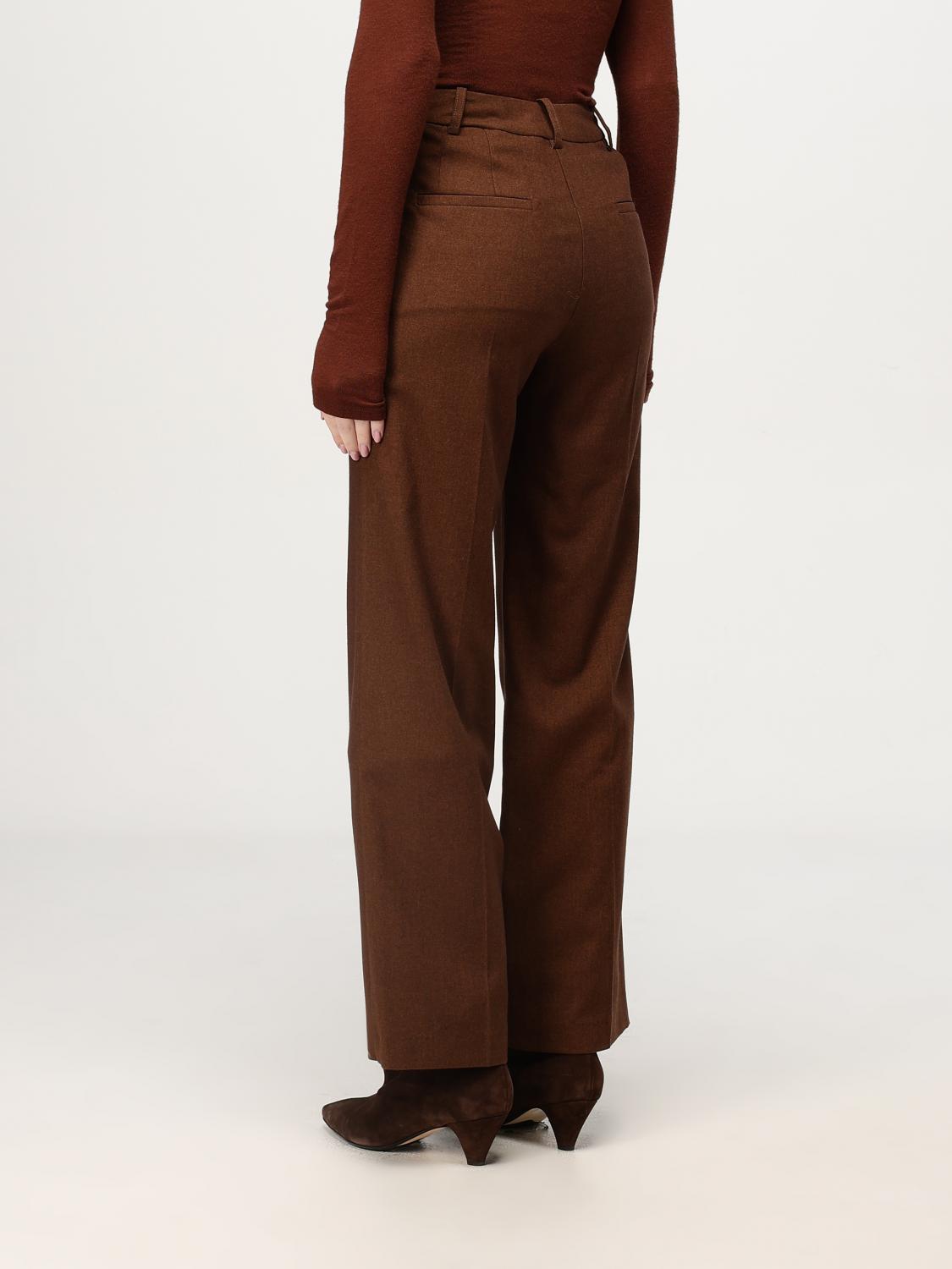 ALYSI PANTS: Pants woman Alysi, Brown - Img 2