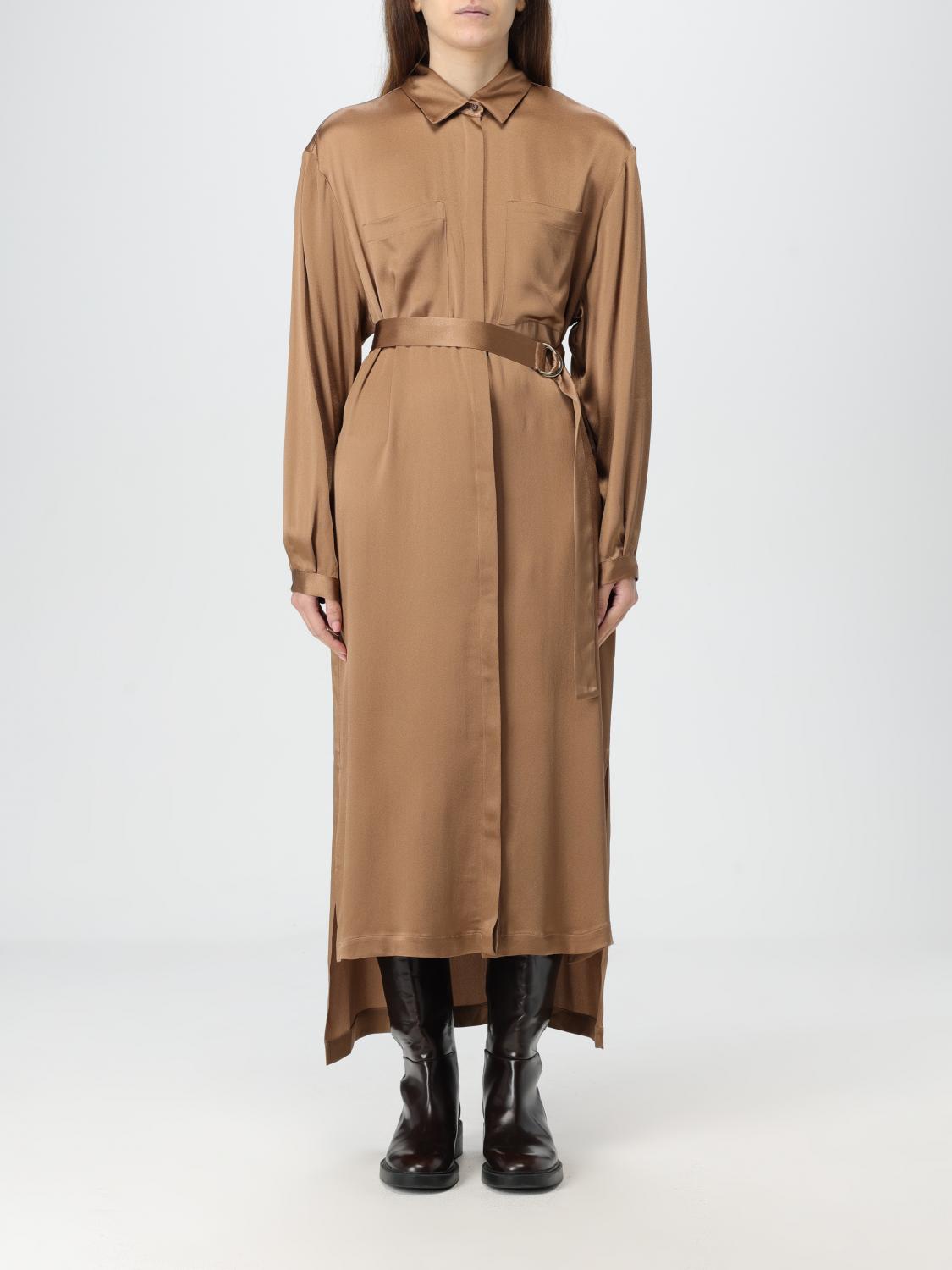 SEMICOUTURE DRESS: Dress woman Semicouture, Camel - Img 1