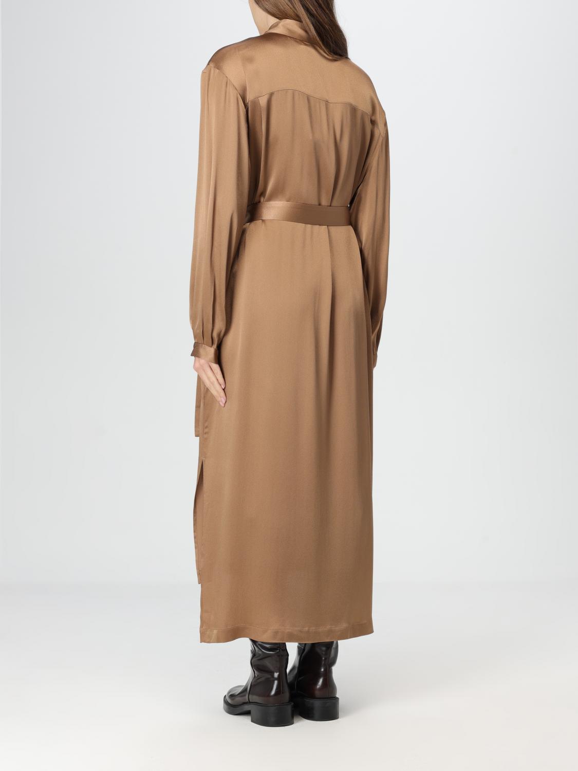 SEMICOUTURE DRESS: Dress woman Semicouture, Camel - Img 2