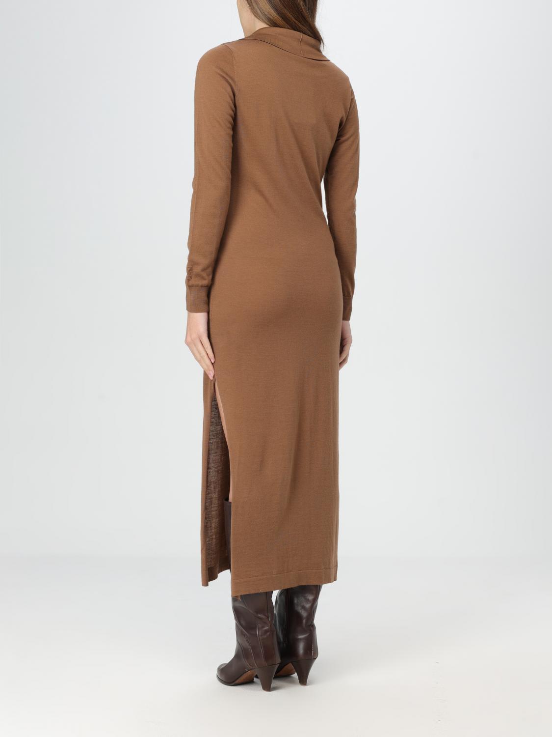 SEMICOUTURE DRESS: Dress woman Semicouture, Brown - Img 2