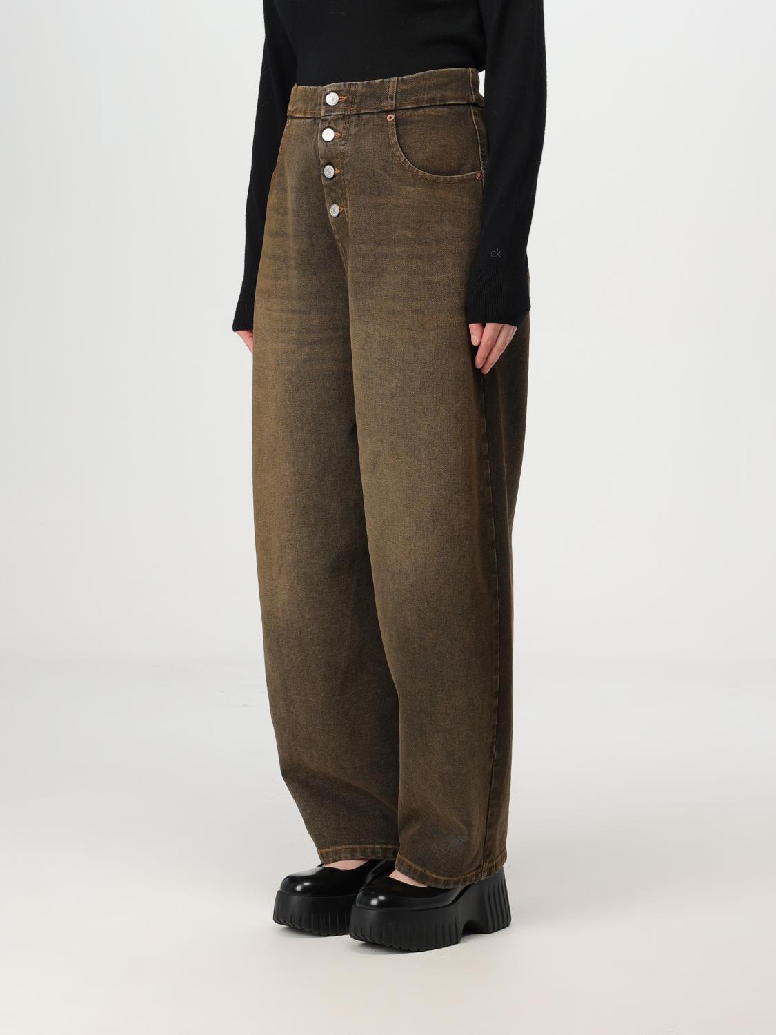 Mm6 Maison Margiela Jeans woman - Brown | S62LB0179S30848 | GIGLIO.COM