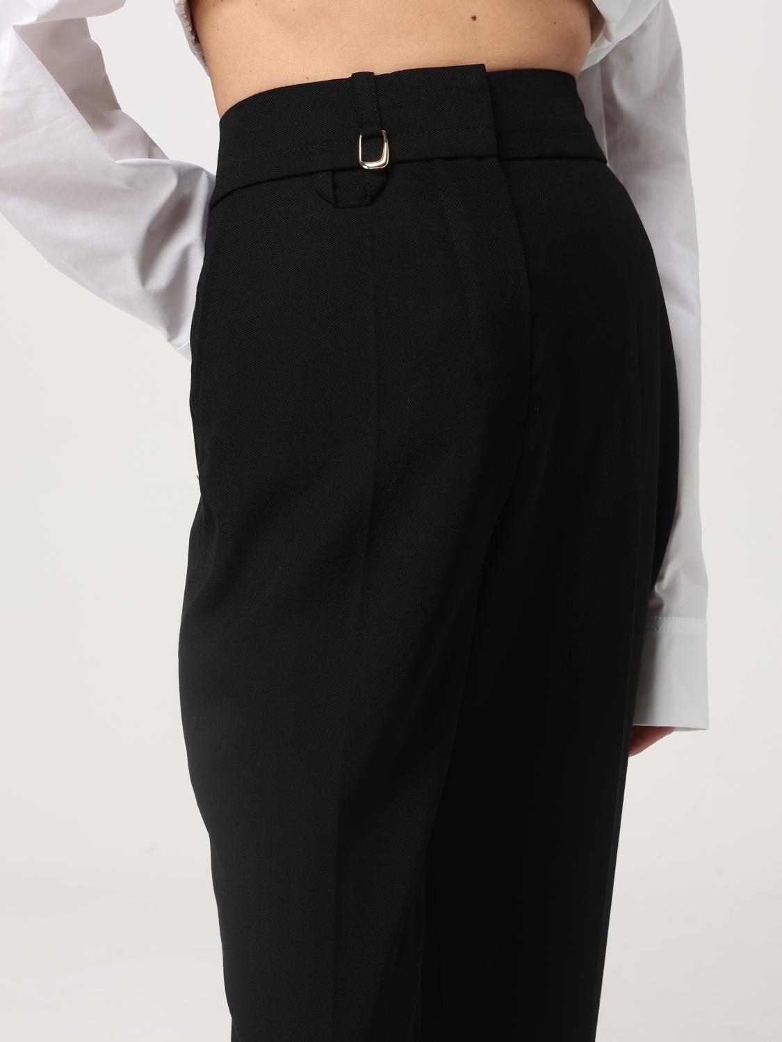 JACQUEMUS PANTS: Pants woman Jacquemus, Black - Img 5