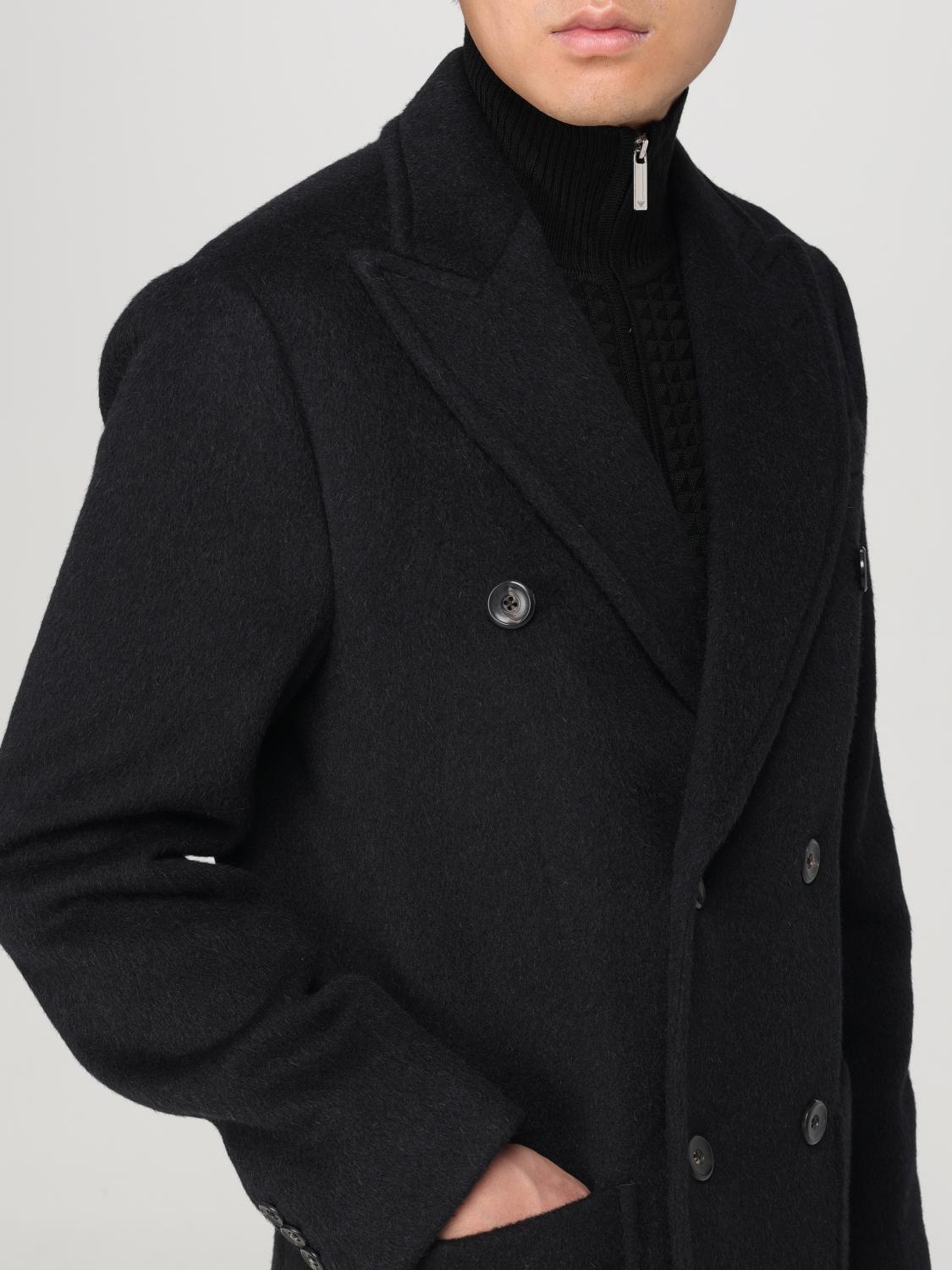 EMPORIO ARMANI MANTEAU: Veste homme Emporio Armani, Noir - Img 4