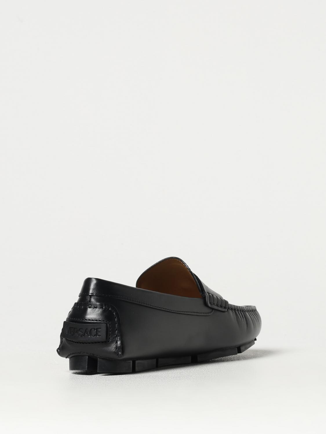 VERSACE MOCASINES: Mocasines hombre Versace, Negro - Img 3