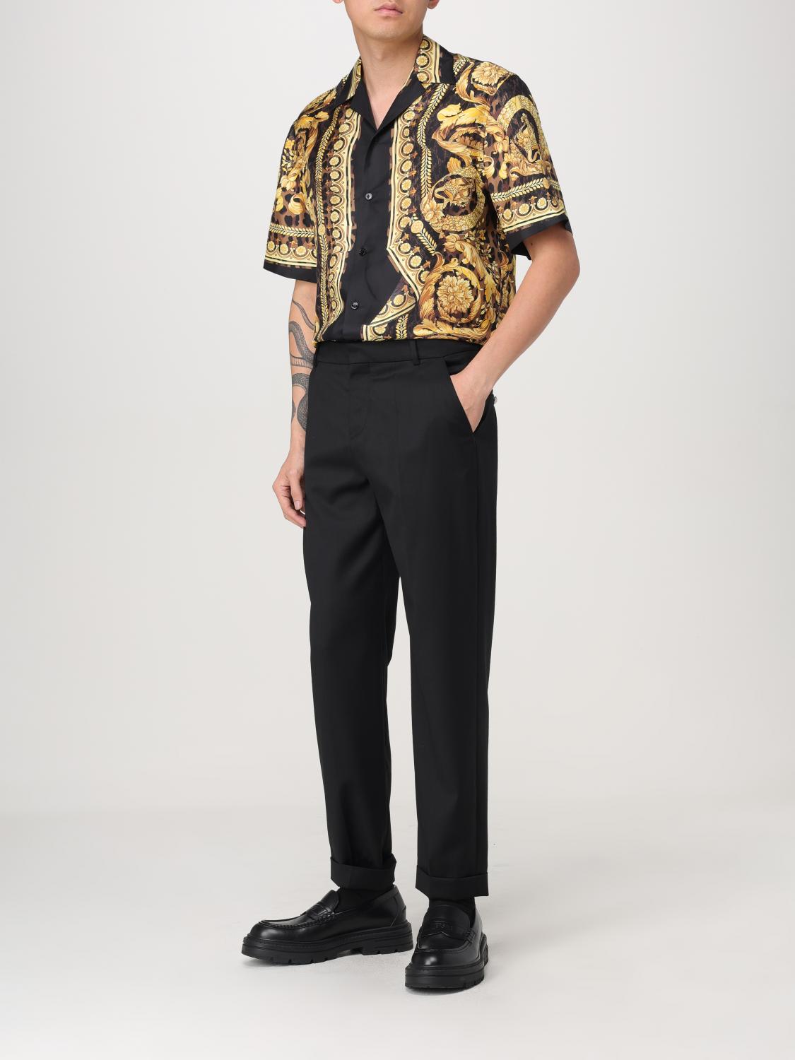 VERSACE SHIRT: Shirt men Versace, Gold - Img 2