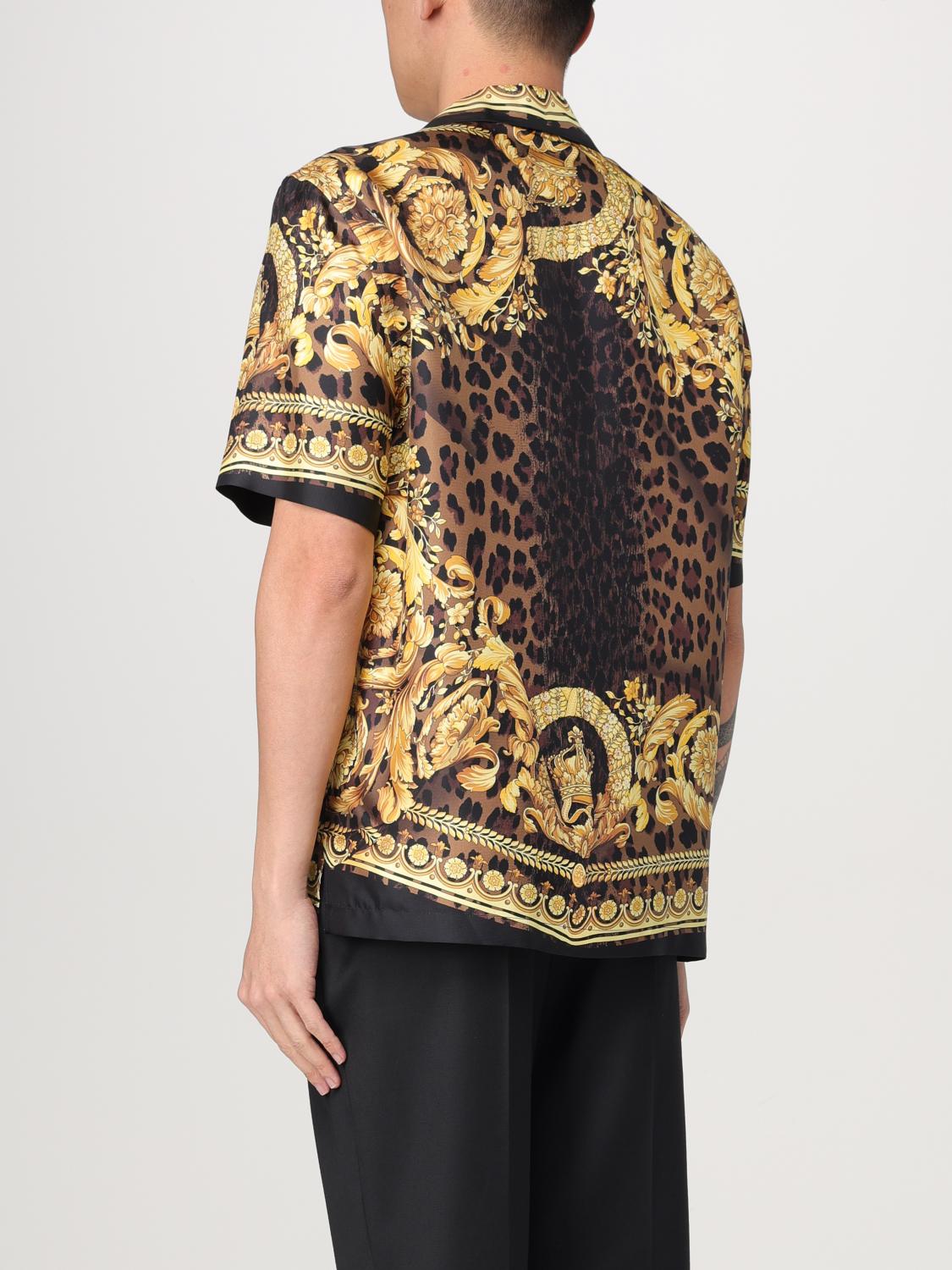 VERSACE SHIRT: Shirt men Versace, Gold - Img 3