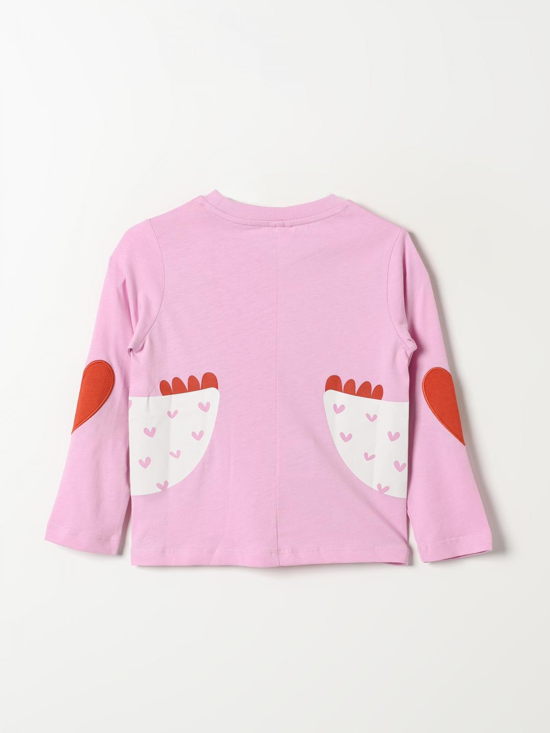 STELLA MCCARTNEY KIDS T-SHIRT: T-shirt Stella McCartney Kids in cotone stampato , Rosa - Img 2