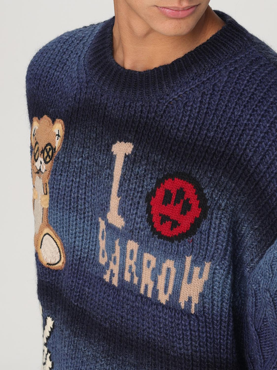 BARROW セーター: セーター メンズ Barrow, ブルー - Img 3