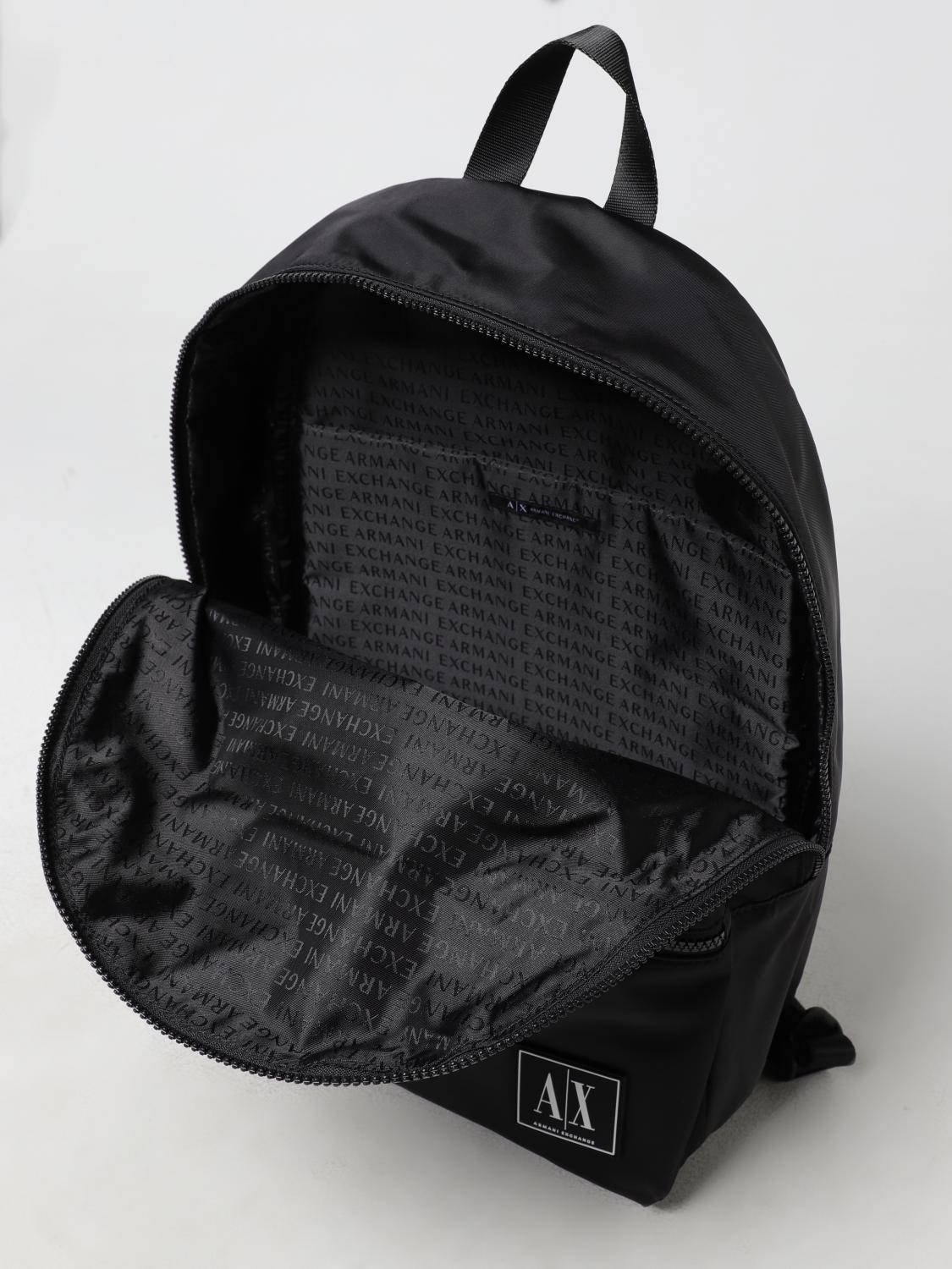 ARMANI EXCHANGE RUCKSACK: Rucksack herren Armani Exchange, Schwarz - Img 4