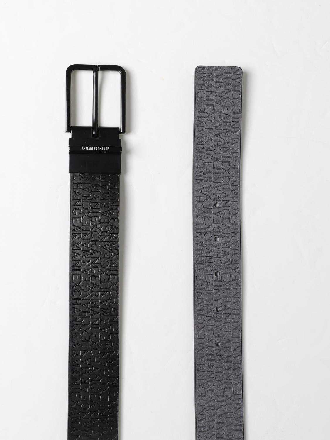 ARMANI EXCHANGE CEINTURE: Ceinture homme Armani Exchange, Noir - Img 2