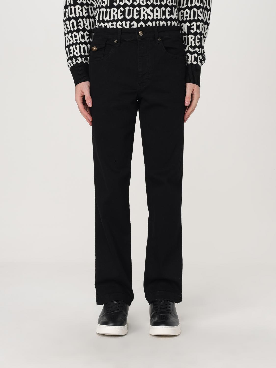 VERSACE JEANS COUTURE JEANS: Jeans men Versace Jeans Couture, Black - Img 1