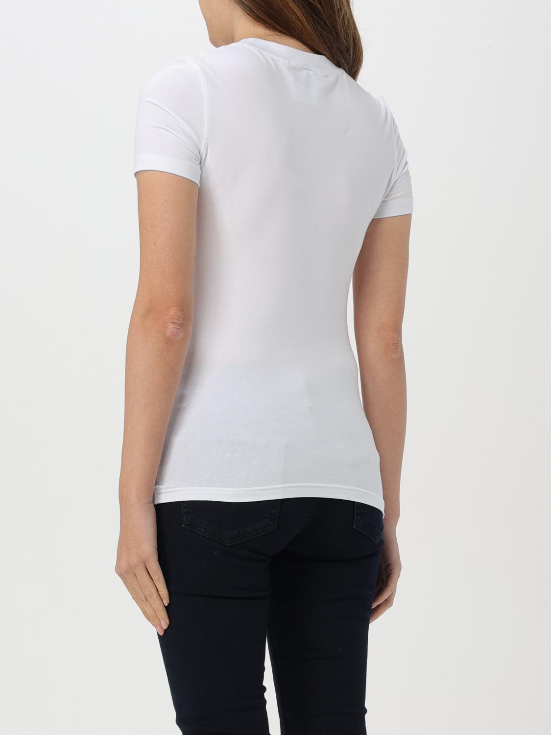 VERSACE JEANS COUTURE T-SHIRT: T-shirt woman Versace Jeans Couture, White - Img 2