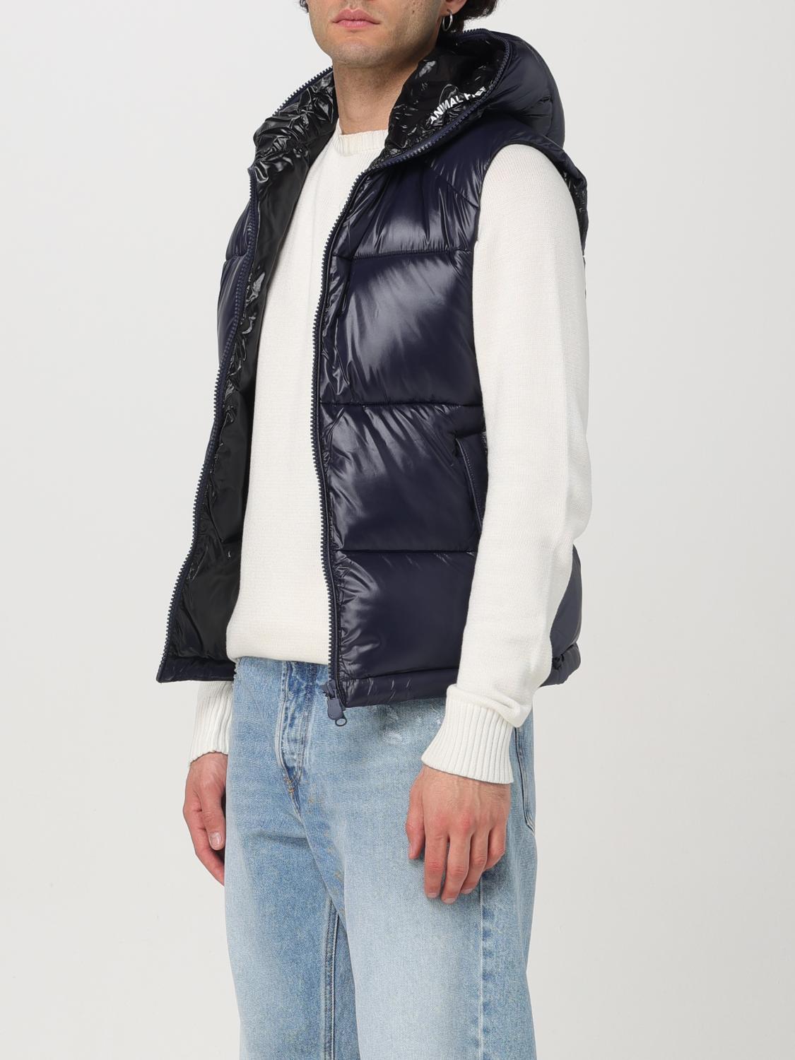 SAVE THE DUCK SUIT VEST: Suit vest men Save The Duck, Blue - Img 3