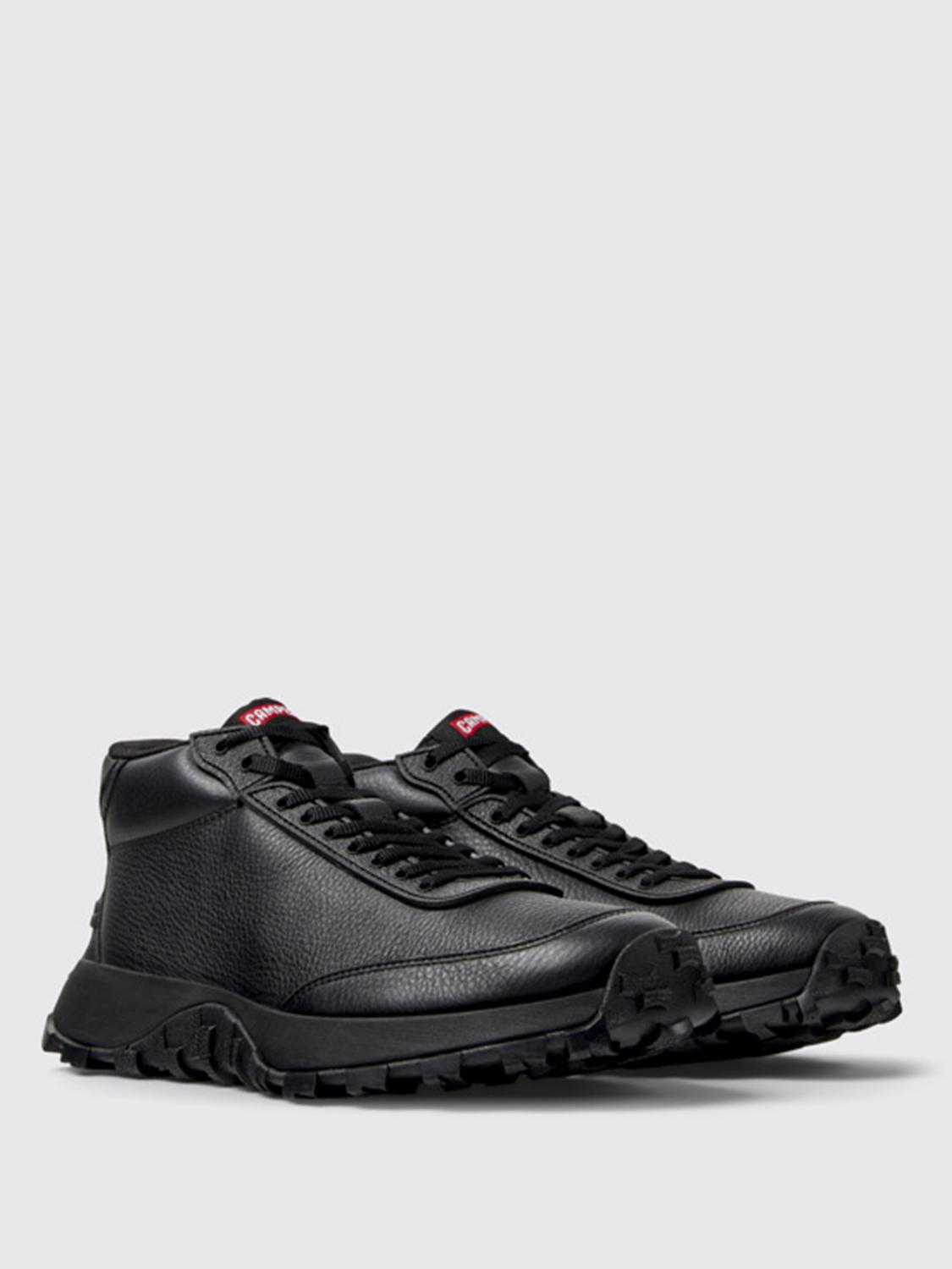 Camper Outlet: Flat ankle boots woman - Black | Camper