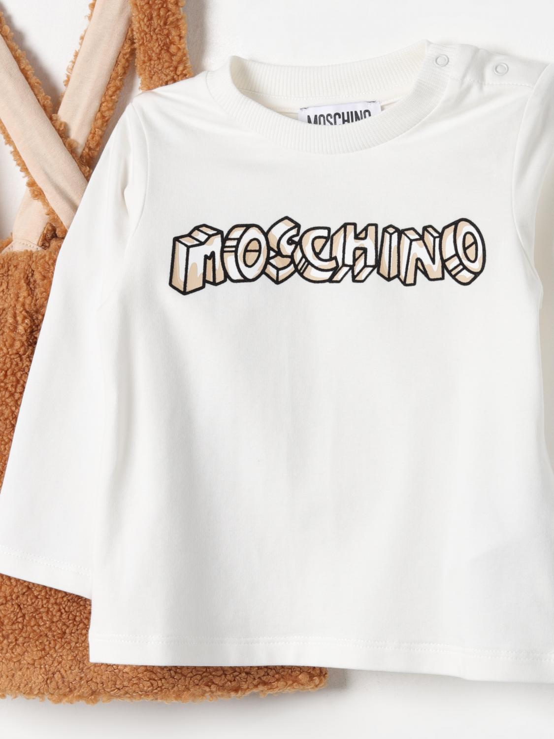 MOSCHINO ジャンプスーツ: ジャンプスーツ ボーイ Moschino, ホワイト - Img 3