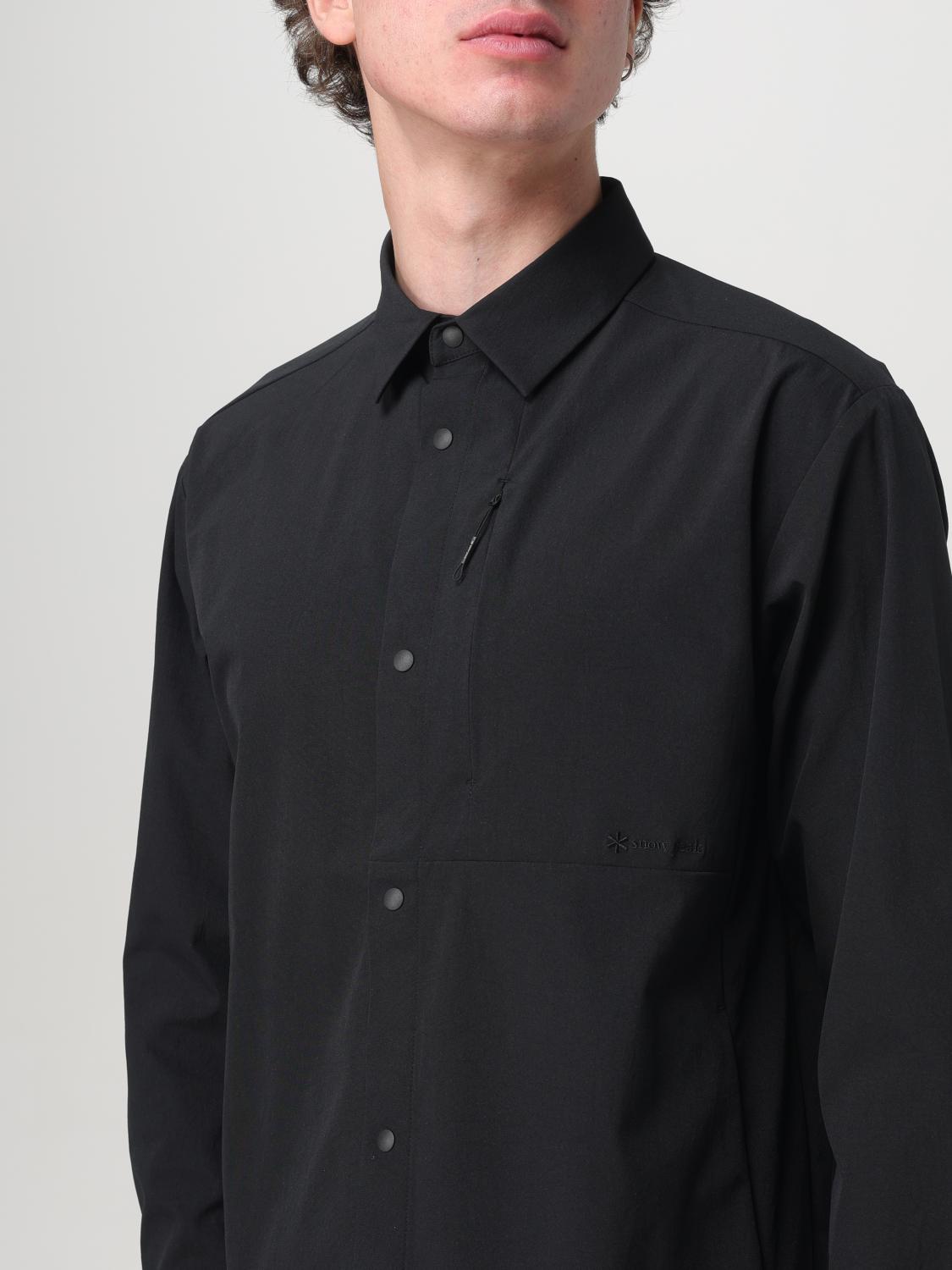 SNOW PEAK CAMISA: Camisa hombre Snow Peak, Negro - Img 3