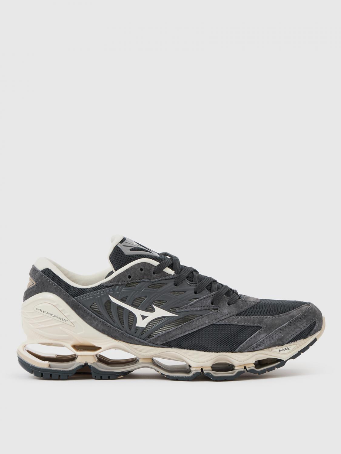 MIZUNO SNEAKERS: Sneakers Wave Prophecy Ls Mizuno in camoscio e mesh , Blue - Img 1