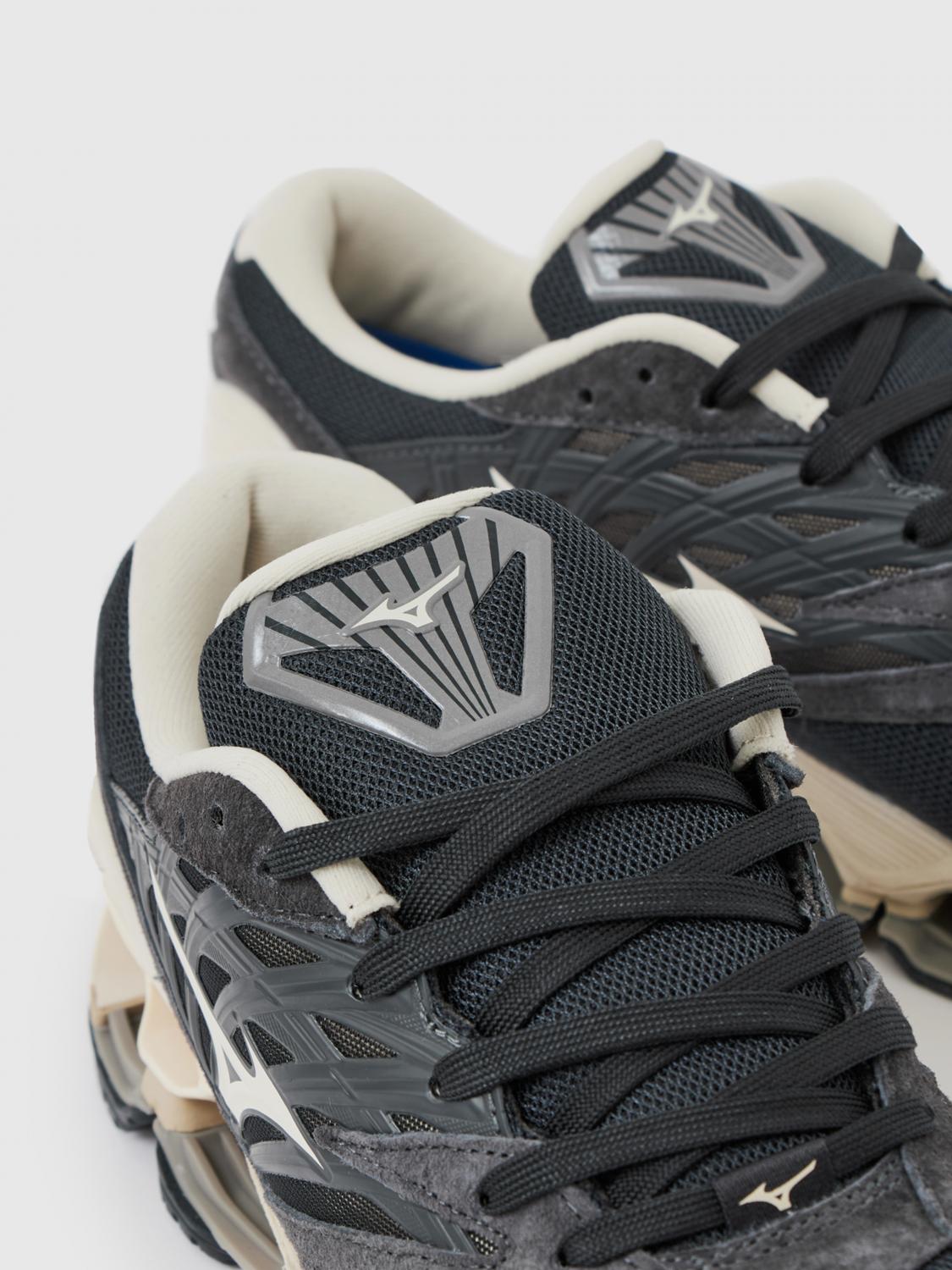 MIZUNO SNEAKERS: Sneakers Wave Prophecy Ls Mizuno in camoscio e mesh , Blue - Img 4