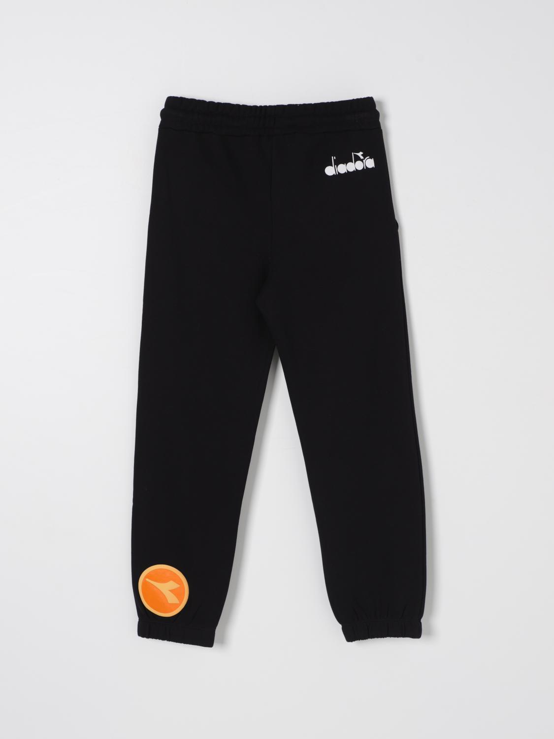 DIADORA PANTALON: Pantalon enfant Diadora, Noir - Img 2