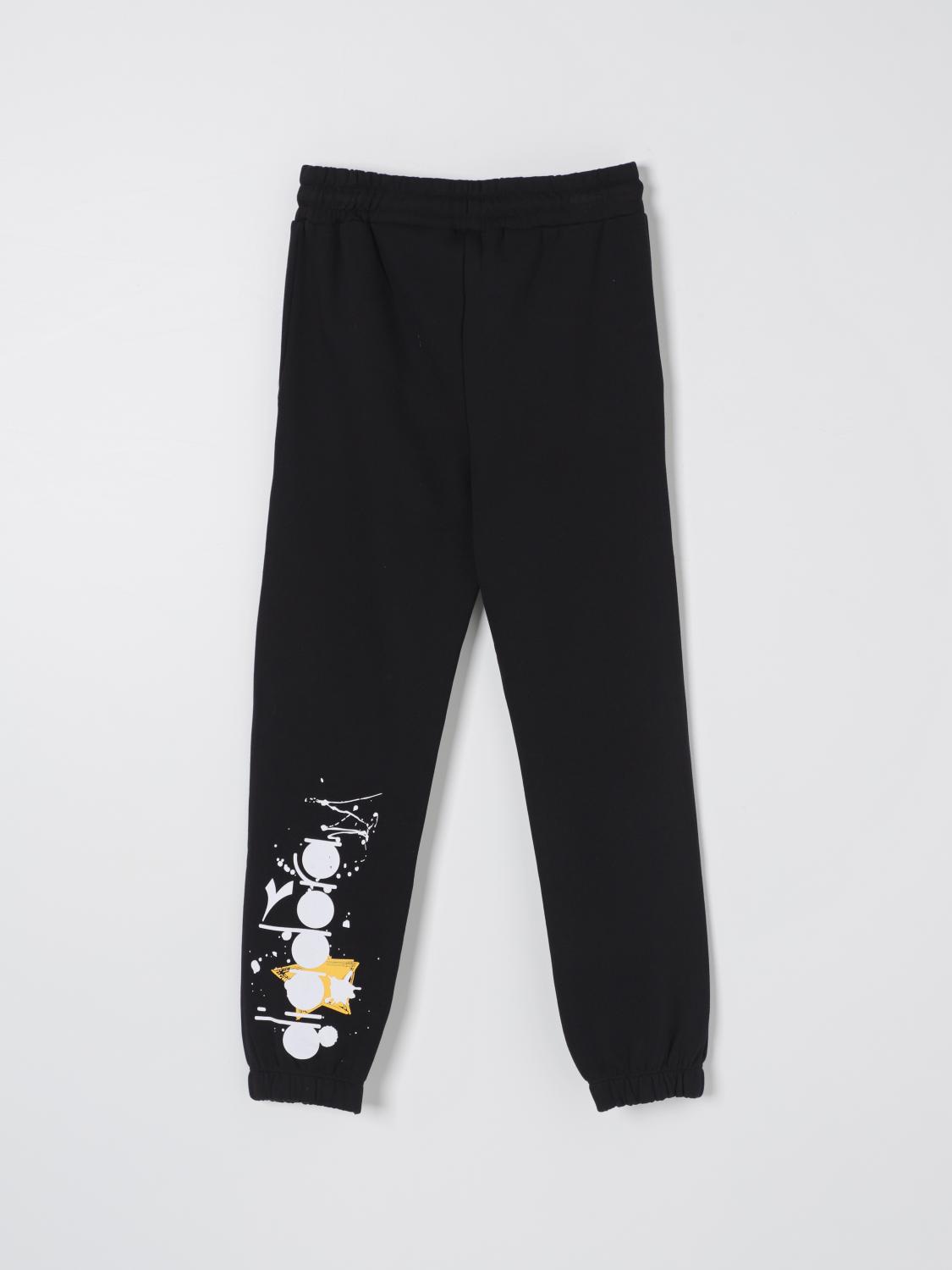 DIADORA PANTALON: Pantalon enfant Diadora, Noir - Img 2