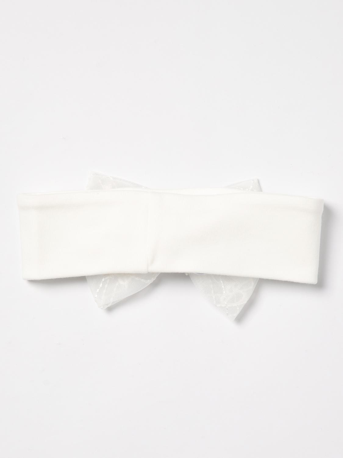 MISS BLUMARINE HAIR CLIP: Hair clip kids Miss Blumarine, White - Img 2