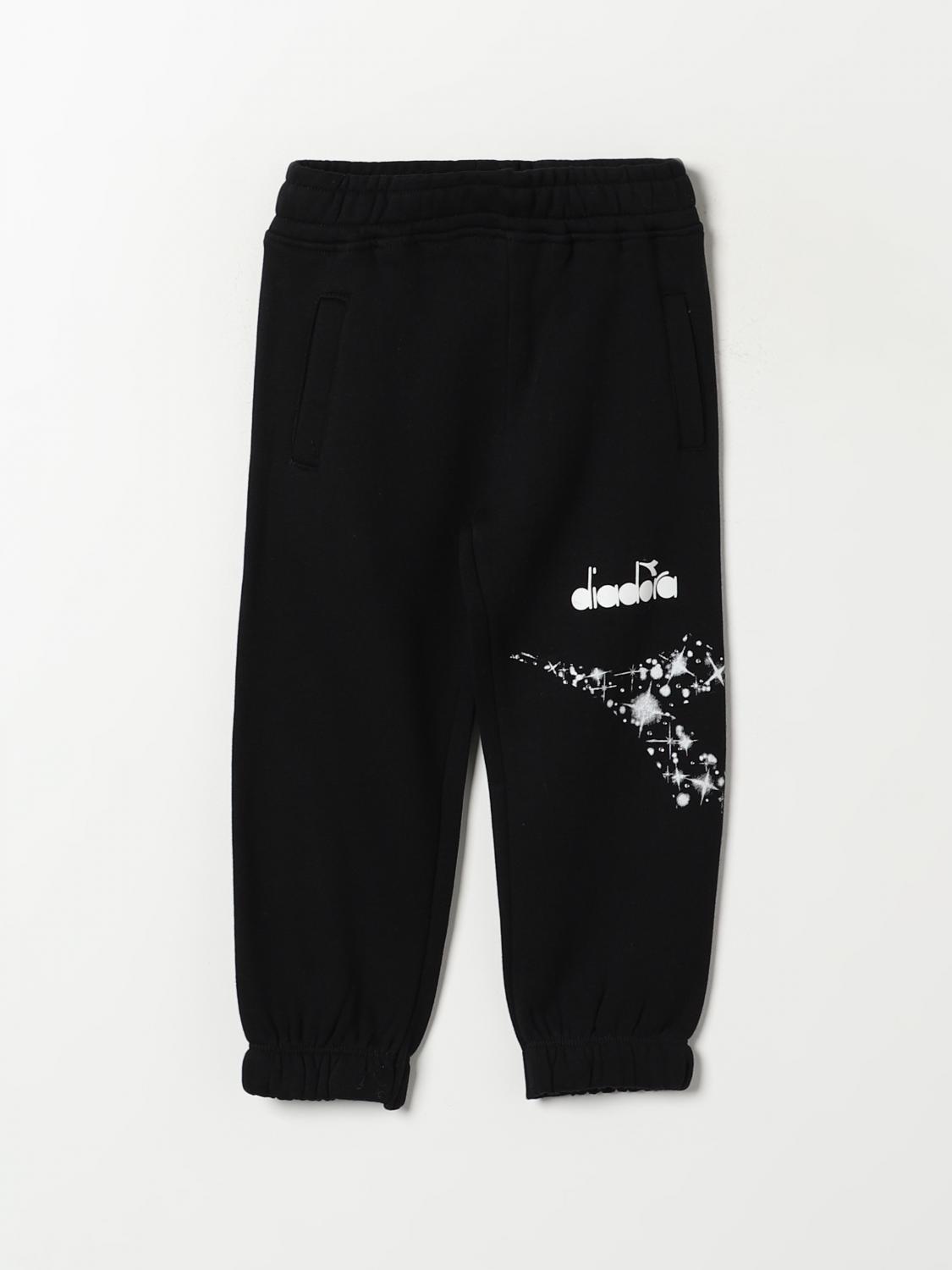 DIADORA PANTS: Pants kids Diadora, Black - Img 1