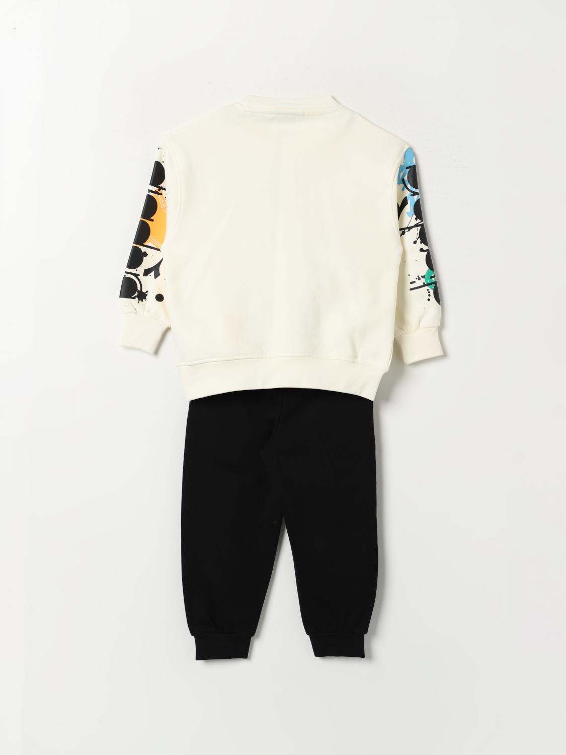 DIADORA TRACKSUIT: Suit kids Diadora, Cream - Img 2