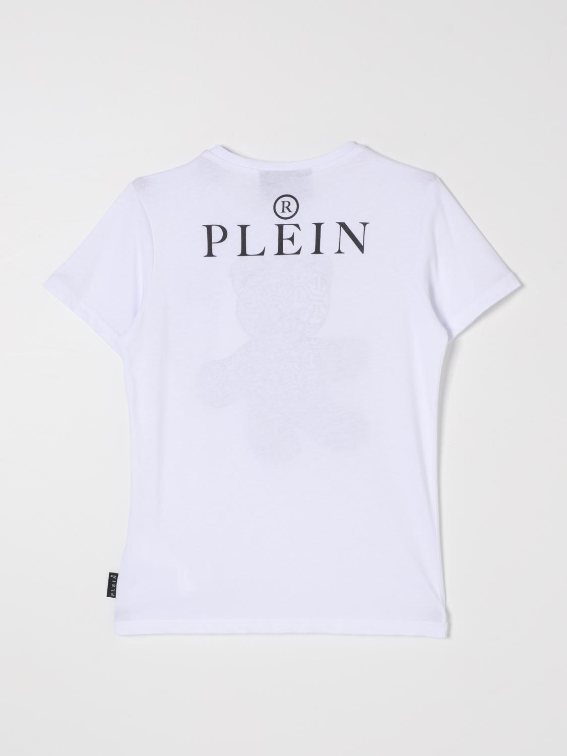 PHILIPP PLEIN T-SHIRT: T-shirt kids Philipp Plein, White - Img 2