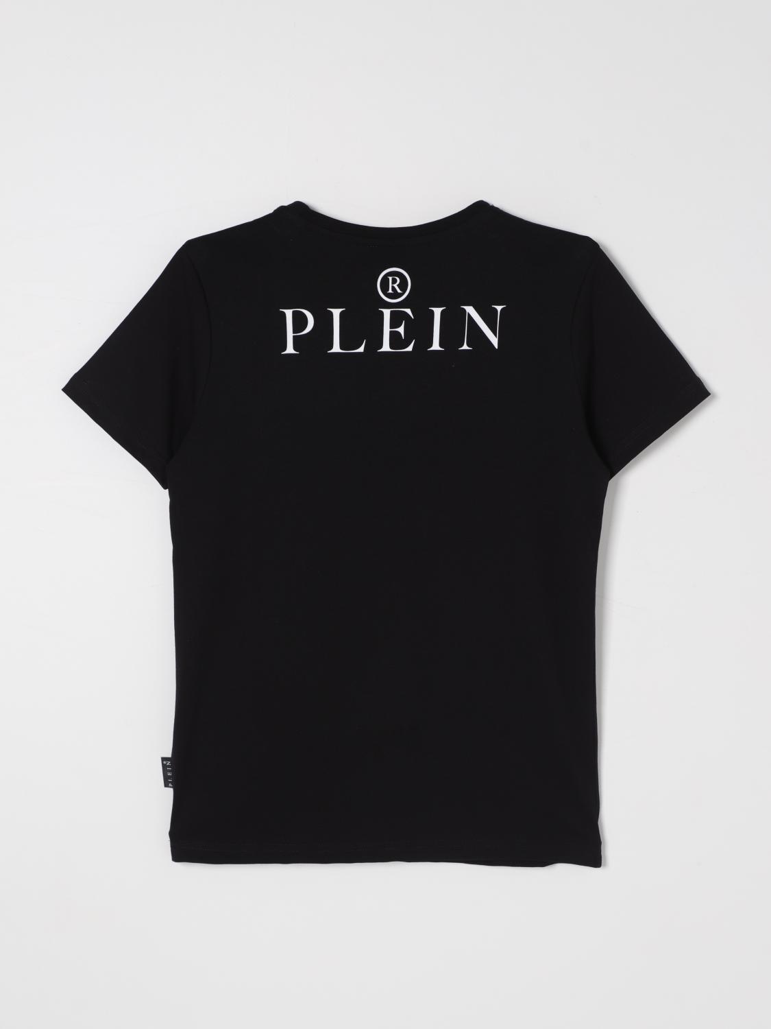 PHILIPP PLEIN 티셔츠: 티셔츠 남아 Philipp Plein, 블랙 - Img 2