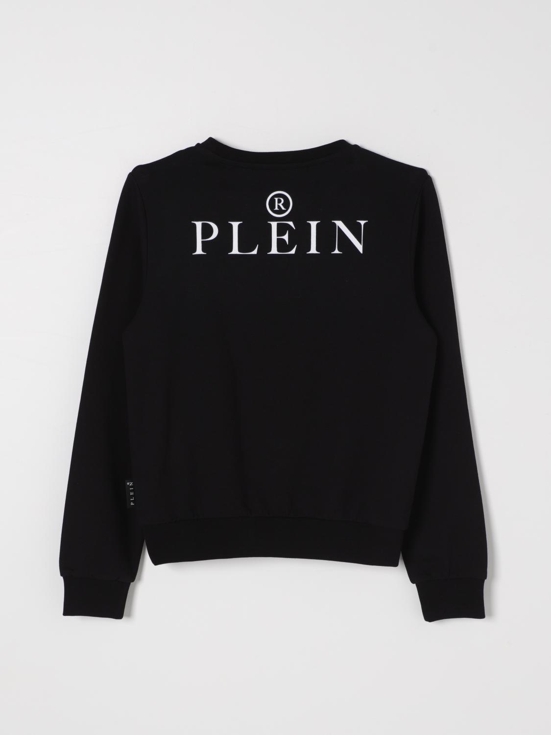 PHILIPP PLEIN 스웨터: 스웨터 남아 Philipp Plein, 블랙 - Img 2