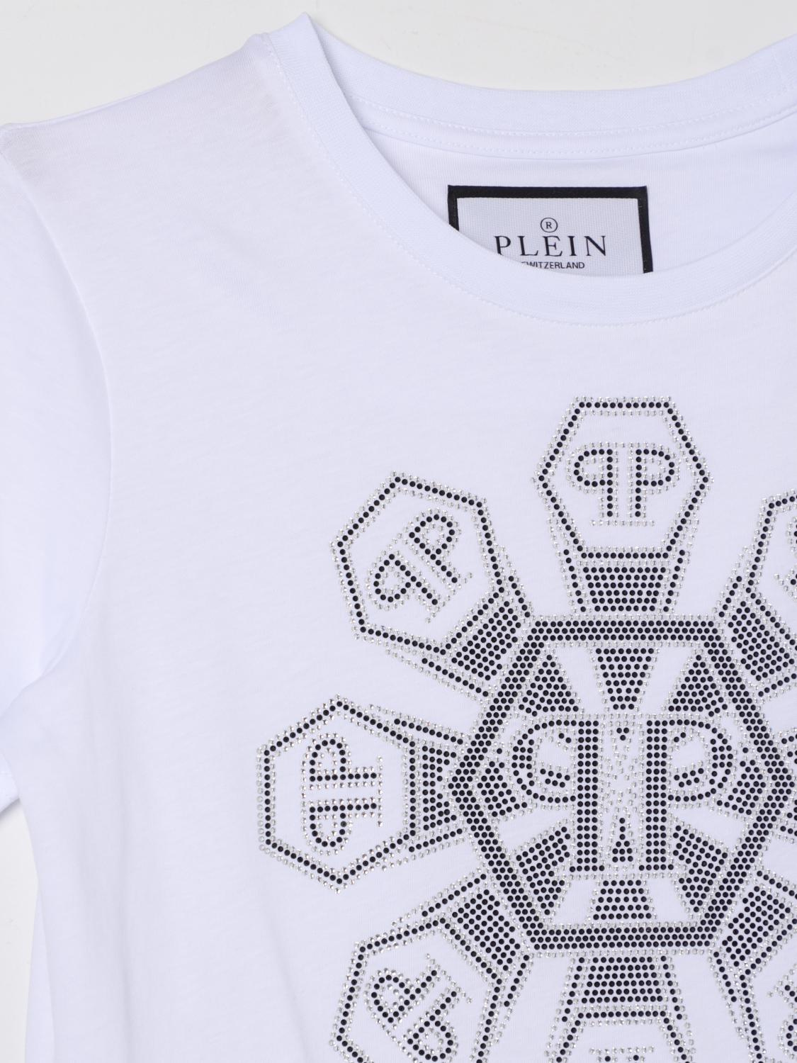 PHILIPP PLEIN T-SHIRT: T-shirt kids Philipp Plein, White - Img 3