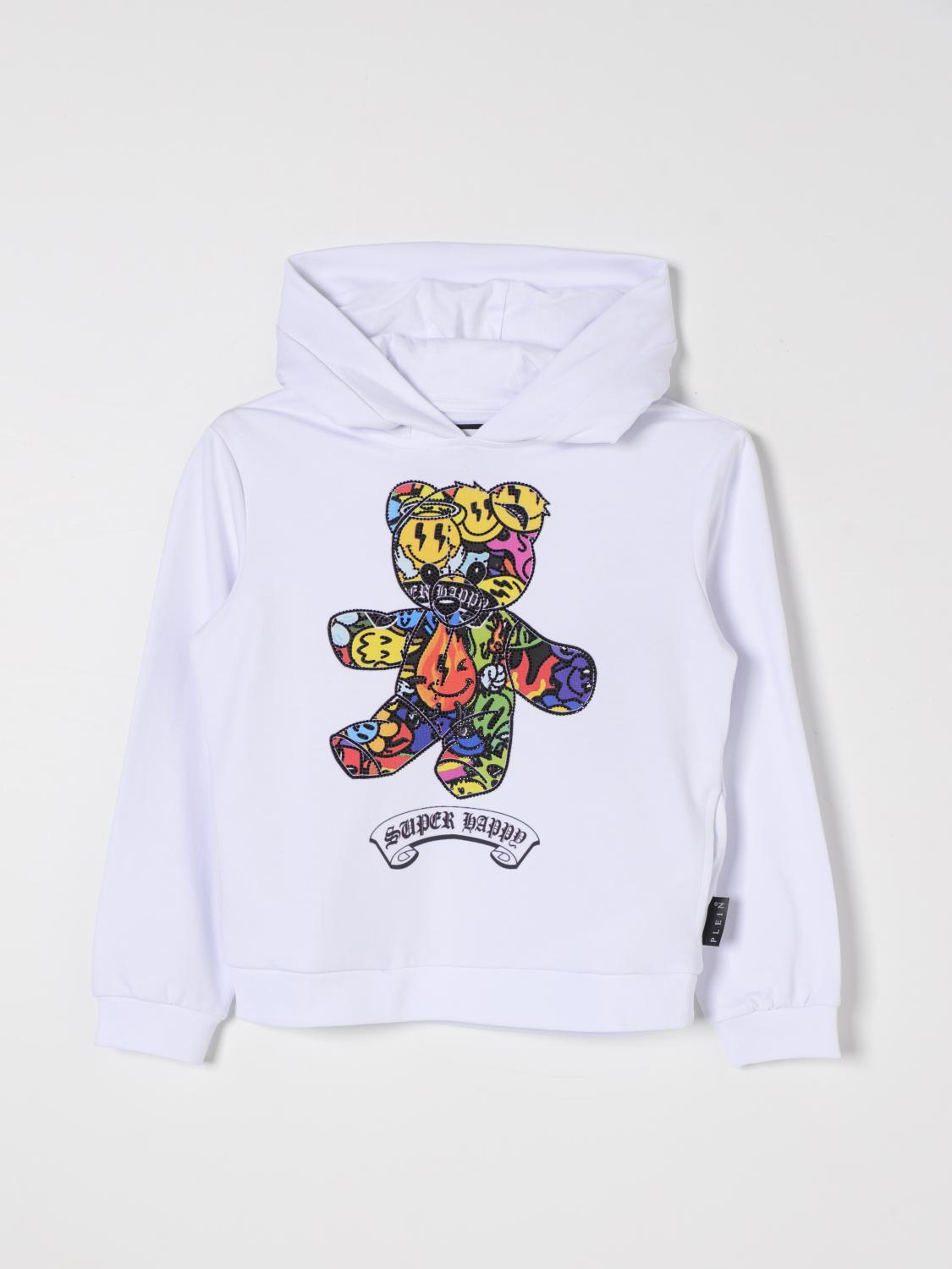 PHILIPP PLEIN SWEATER: Sweater kids Philipp Plein, White - Img 1