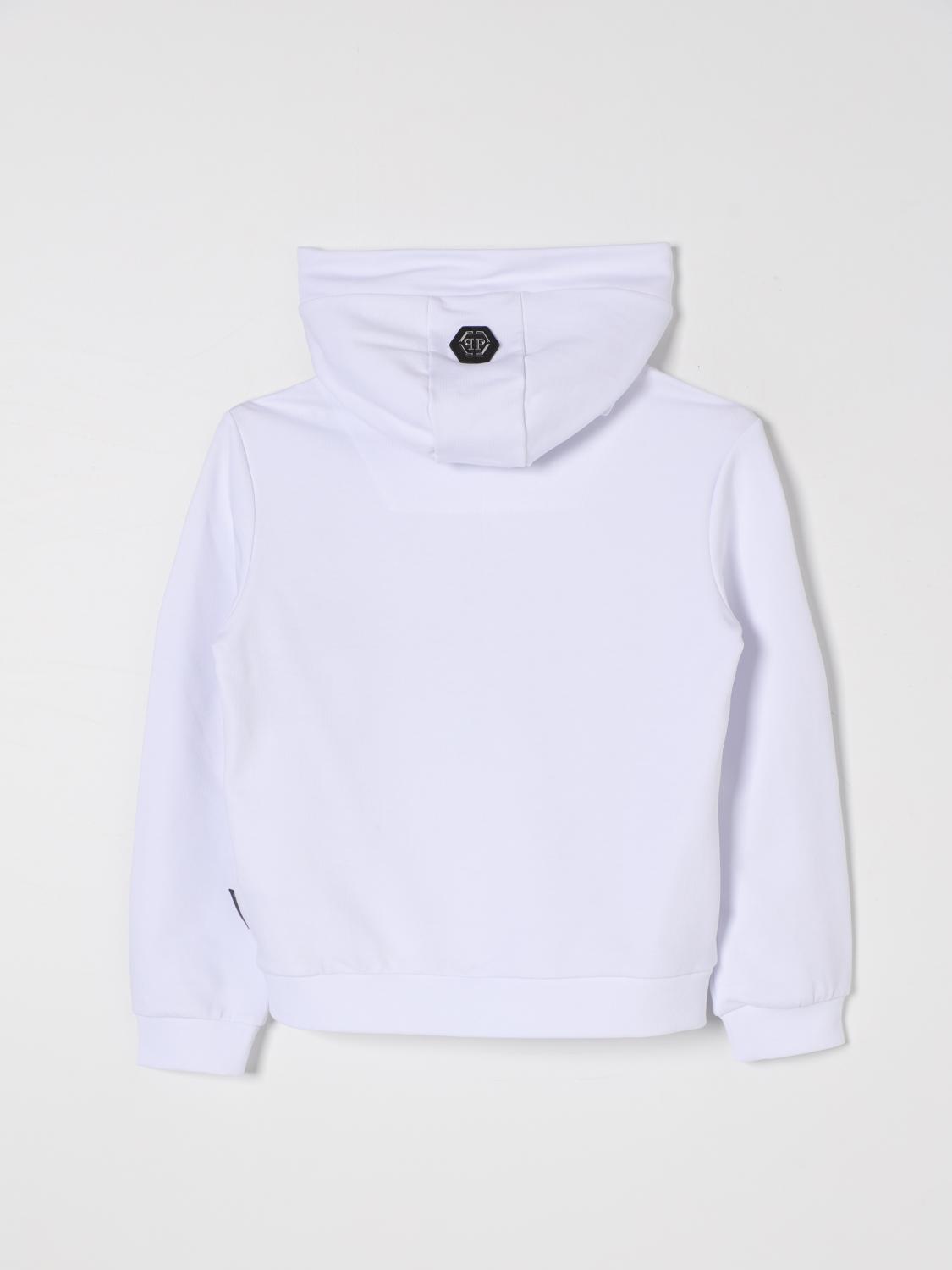 PHILIPP PLEIN SWEATER: Sweater kids Philipp Plein, White - Img 2