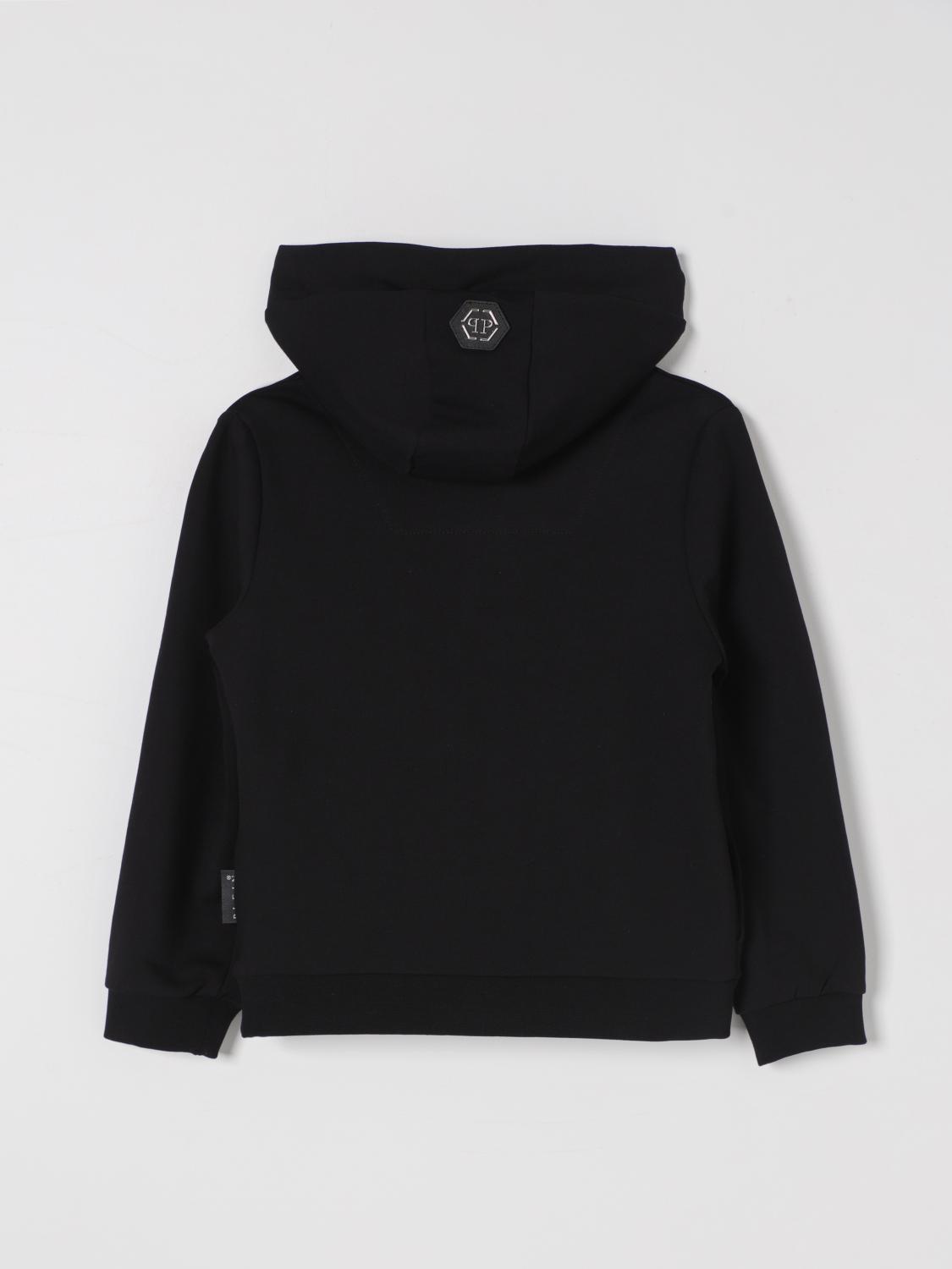 PHILIPP PLEIN SWEATER: Sweater kids Philipp Plein, Black - Img 2