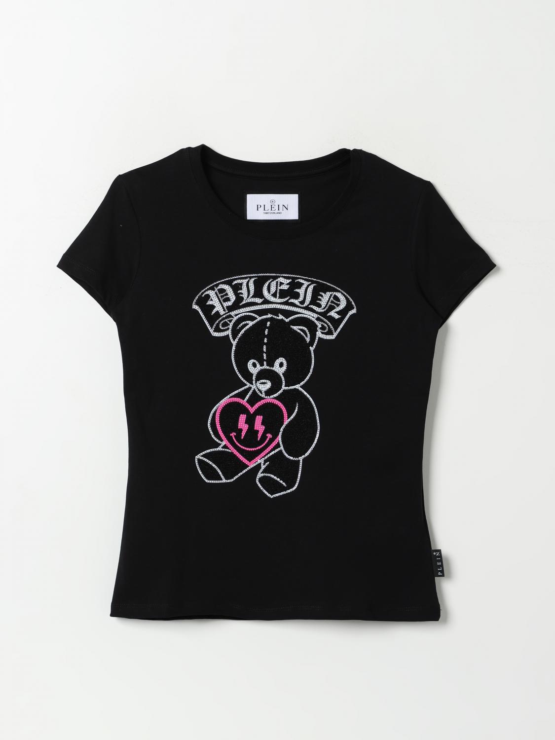 PHILIPP PLEIN T-SHIRT: T-shirt kinder Philipp Plein, Schwarz - Img 1