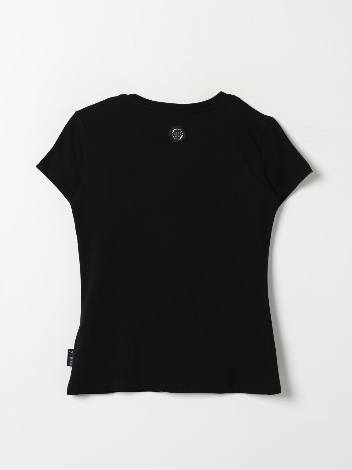 PHILIPP PLEIN T-SHIRT: T-shirt kinder Philipp Plein, Schwarz - Img 2