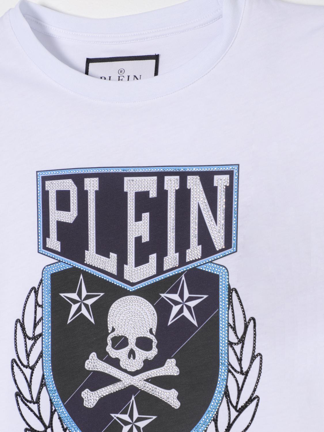 PHILIPP PLEIN T-SHIRT: T-shirt kids Philipp Plein, White - Img 3