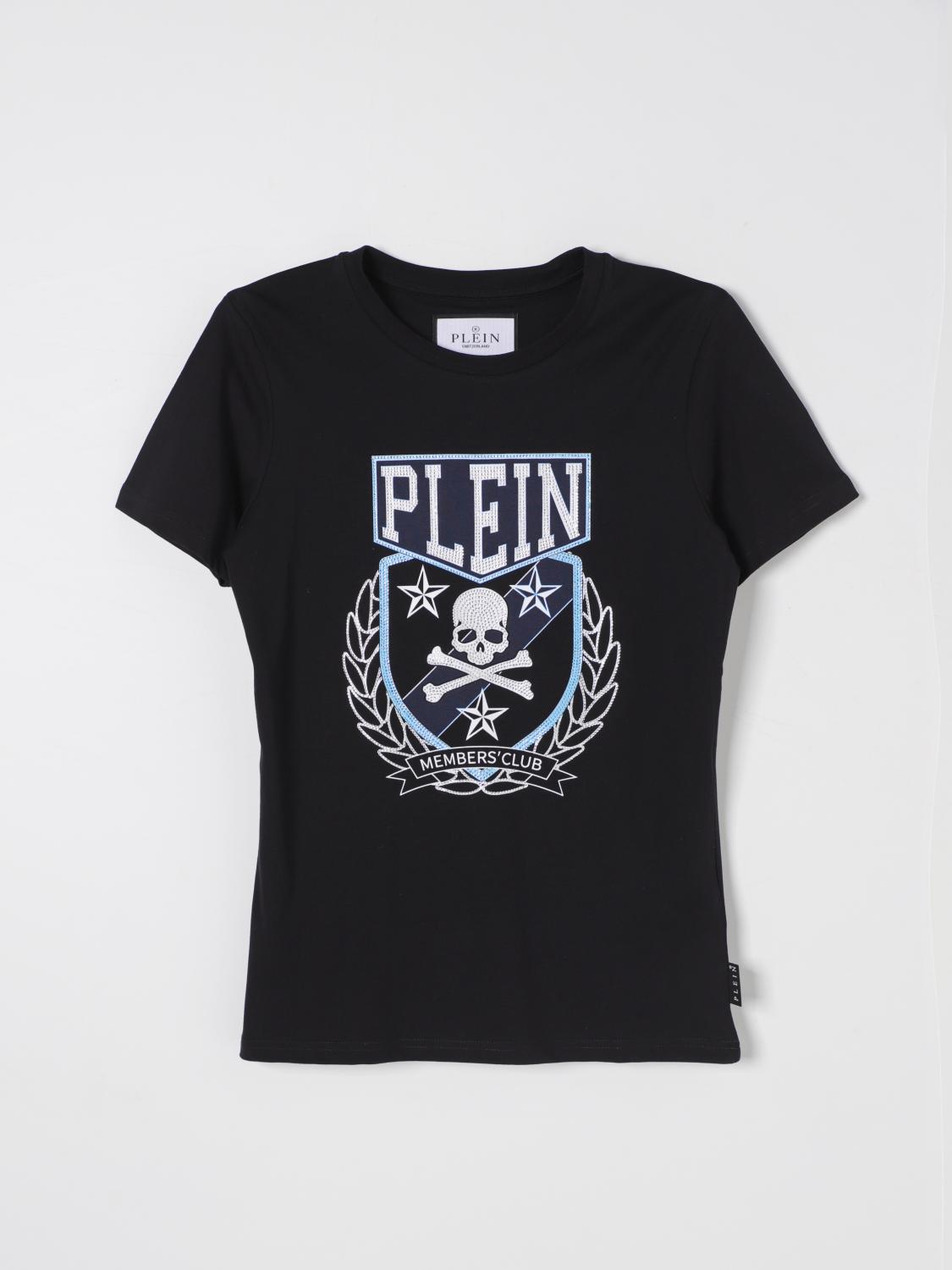 PHILIPP PLEIN T-SHIRT: T-shirt kids Philipp Plein, Black - Img 1