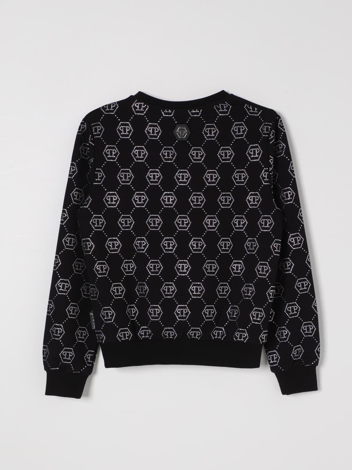 PHILIPP PLEIN SWEATER: Sweater kids Philipp Plein, Black - Img 2