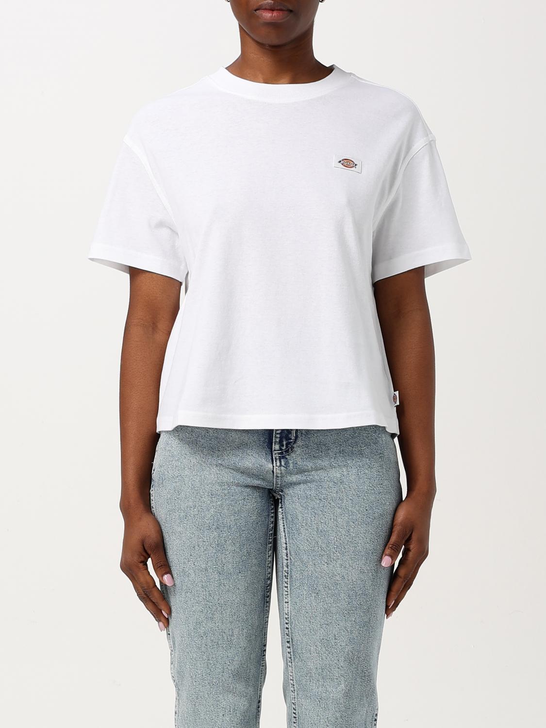 DICKIES T-SHIRT: Dickies women's t-shirt, White - Img 1