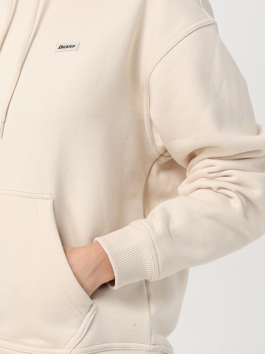 DICKIES FELPA: Felpa Dickies in cotone con logo , Bianco - Img 4