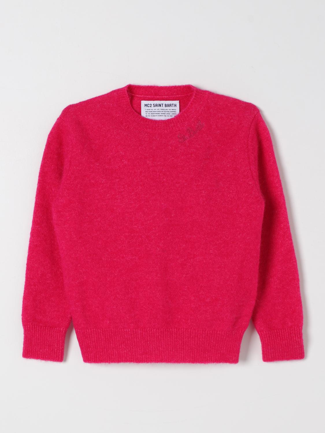 MC2 SAINT BARTH PULL: Pull enfant Mc2 Saint Barth, Fuchsia - Img 1