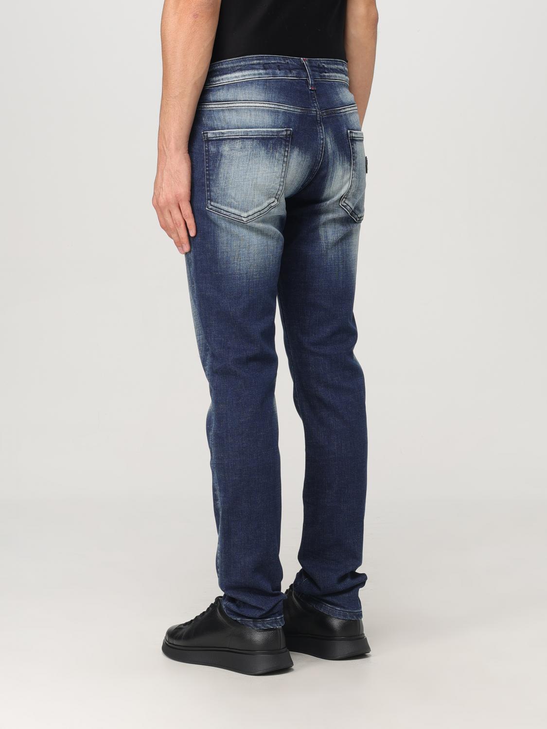 PHILIPP PLEIN JEANS: Jeans men Philipp Plein, Grey - Img 2