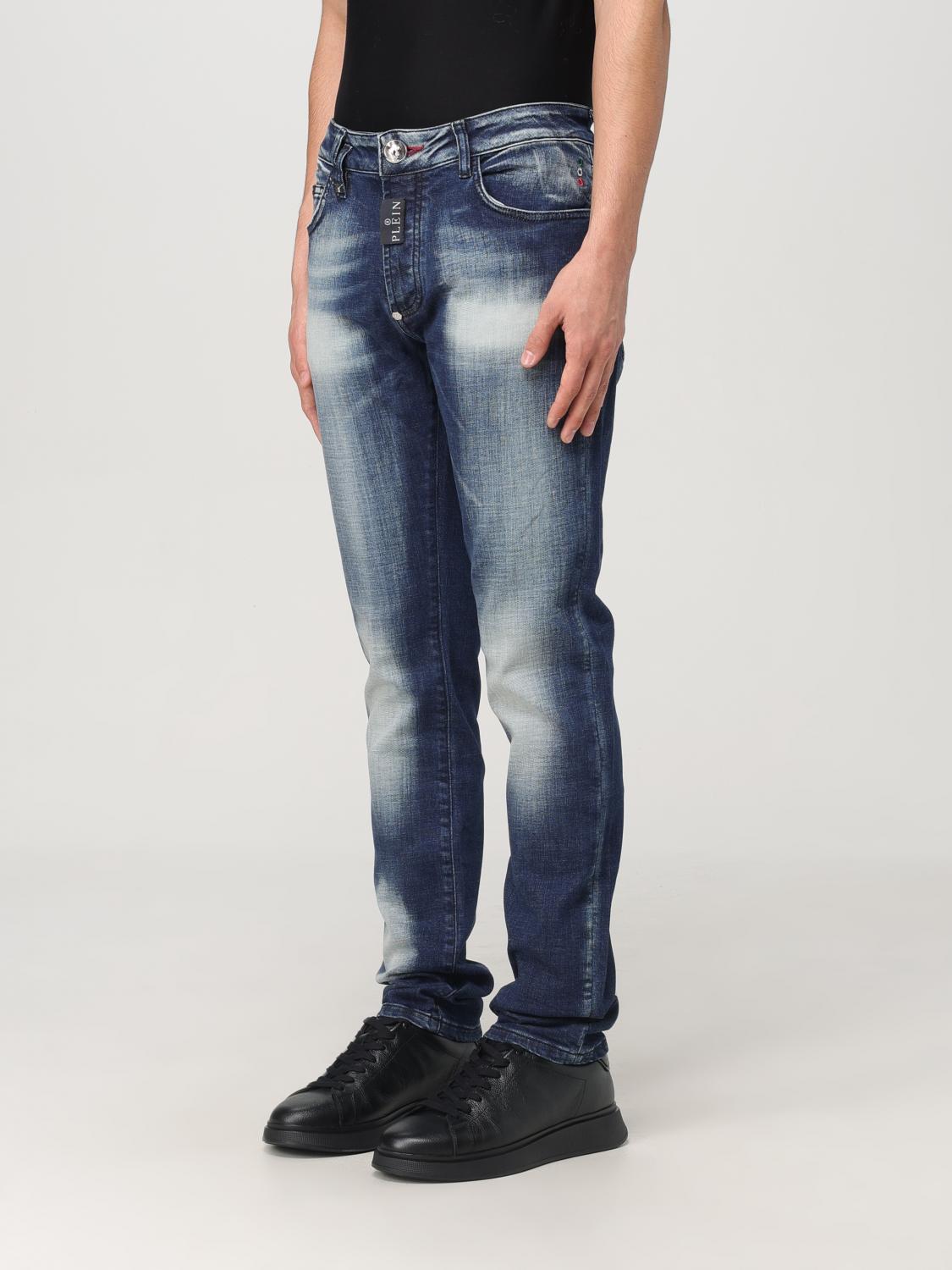 PHILIPP PLEIN JEANS: Jeans men Philipp Plein, Grey - Img 3