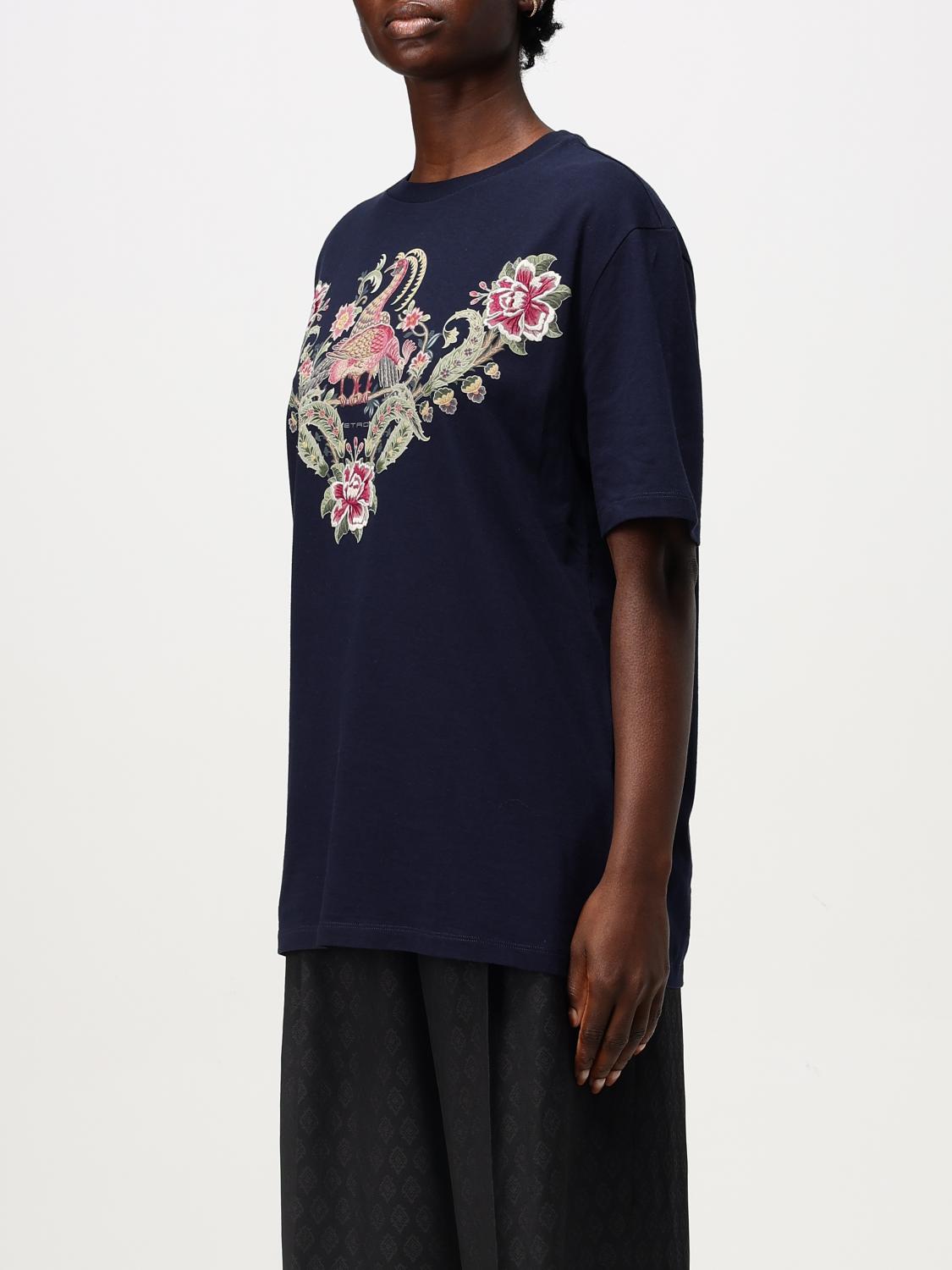 ETRO T-SHIRT: T-shirt woman Etro, Grey - Img 4