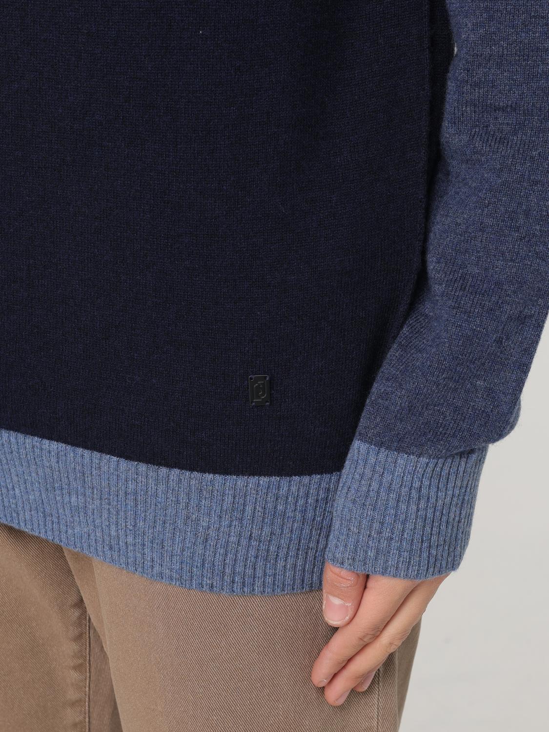 LIU JO SWEATER: Sweater men Liu Jo, Blue - Img 3