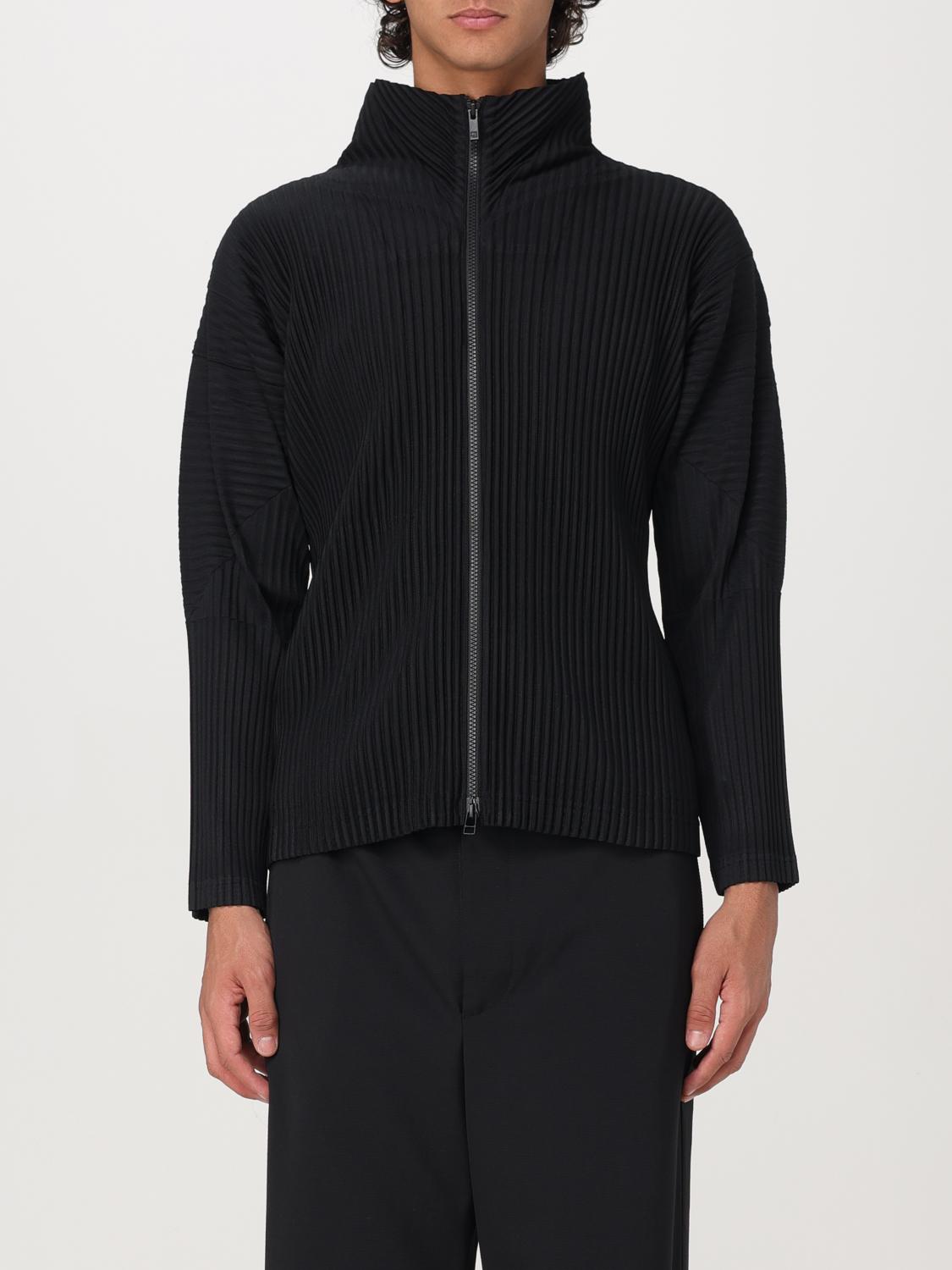 HOMME PLISSE' ISSEY MIYAKE КАРДИГАН: Кардиган Мужское Homme Plisse' Issey Miyake, Черный - Img 1