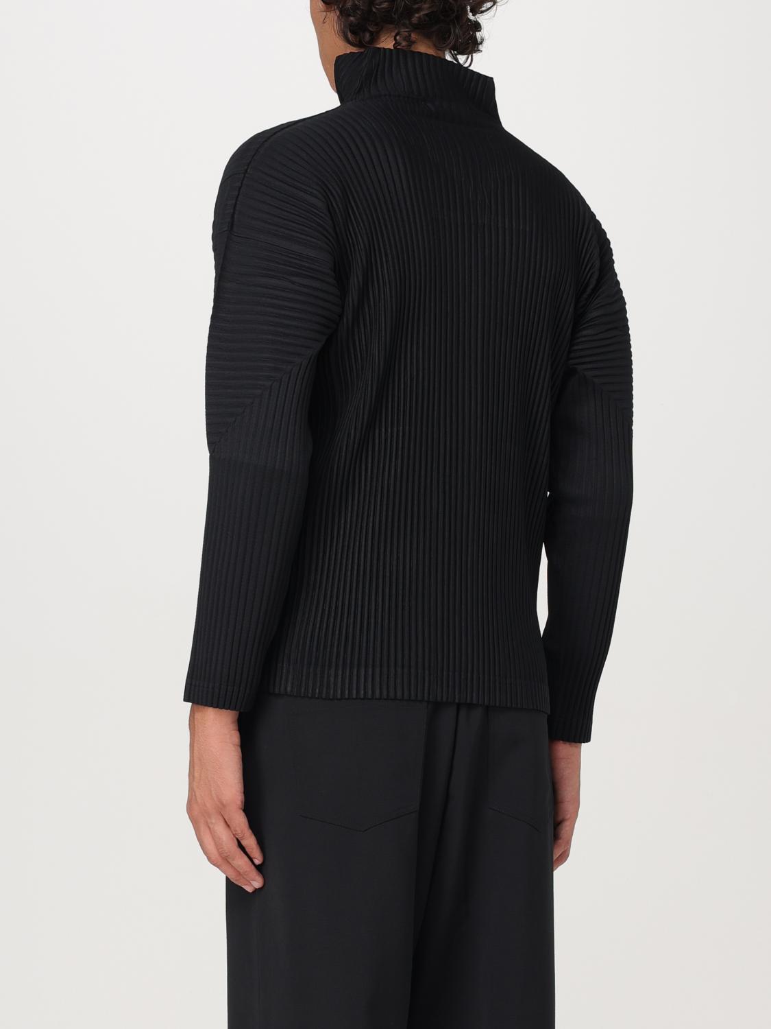 HOMME PLISSE' ISSEY MIYAKE КАРДИГАН: Кардиган Мужское Homme Plisse' Issey Miyake, Черный - Img 3