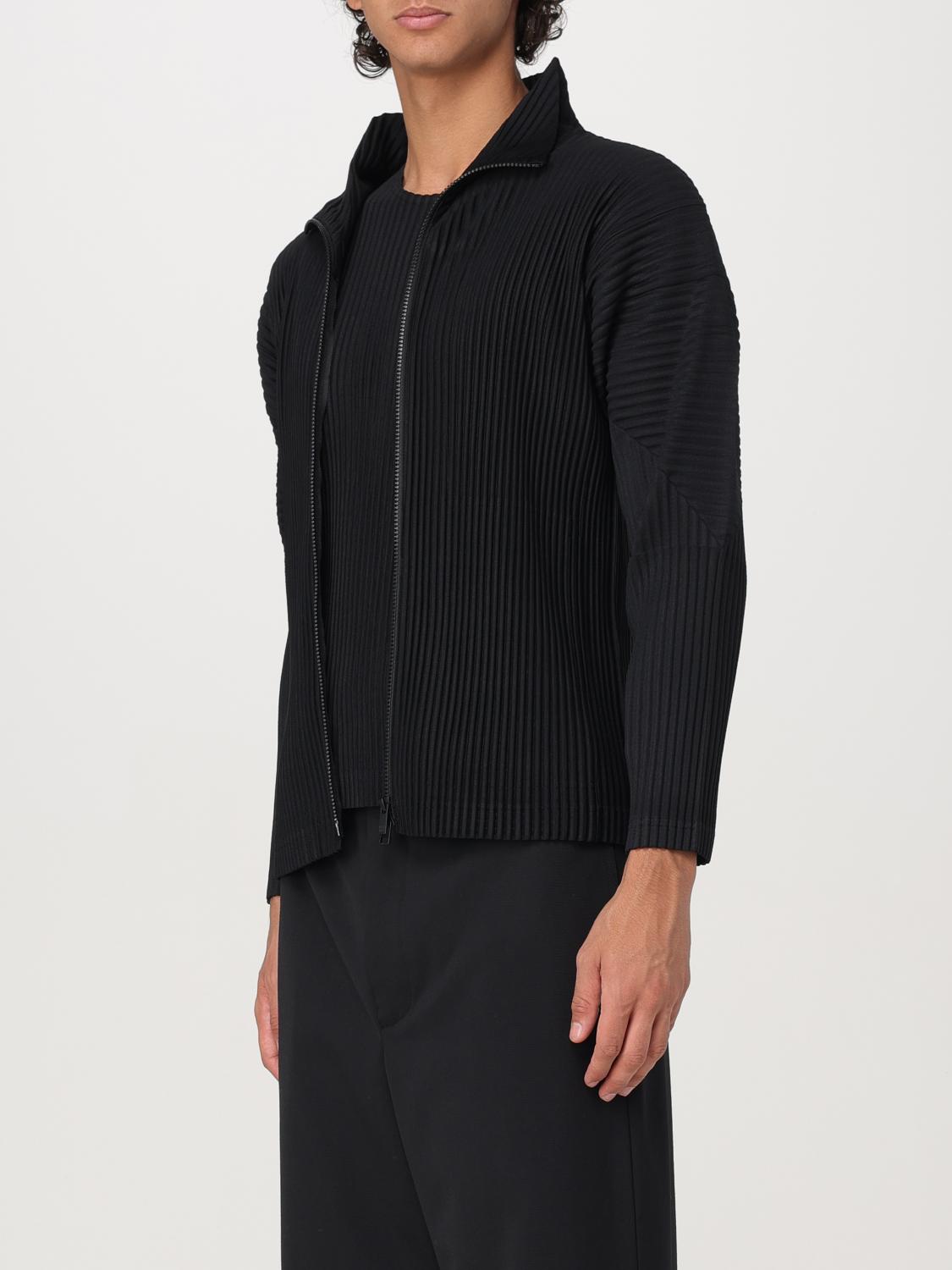 HOMME PLISSE' ISSEY MIYAKE КАРДИГАН: Кардиган Мужское Homme Plisse' Issey Miyake, Черный - Img 4